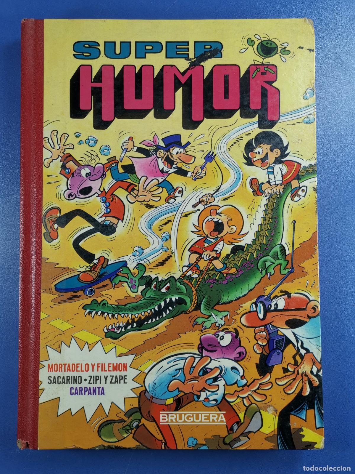 BDs: SUPER HUMOR - Mortadelo, Zipi y Zape, Carpanta - Bruguera - Tapa dura