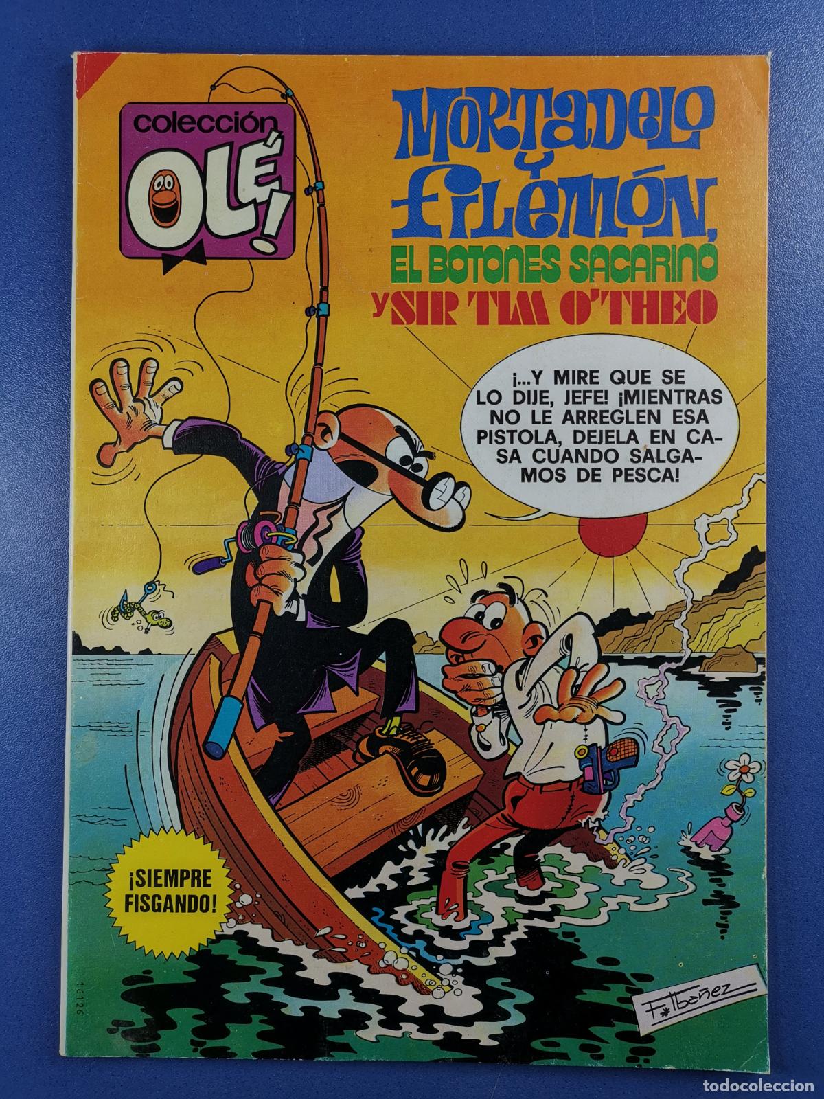 Tebeos: MORTADELO Y FILEM&Oacute;N - COLECCI&Oacute;N OL&Eacute; - &iexcl;SIEMPRE FISGANDO! - Bruguera