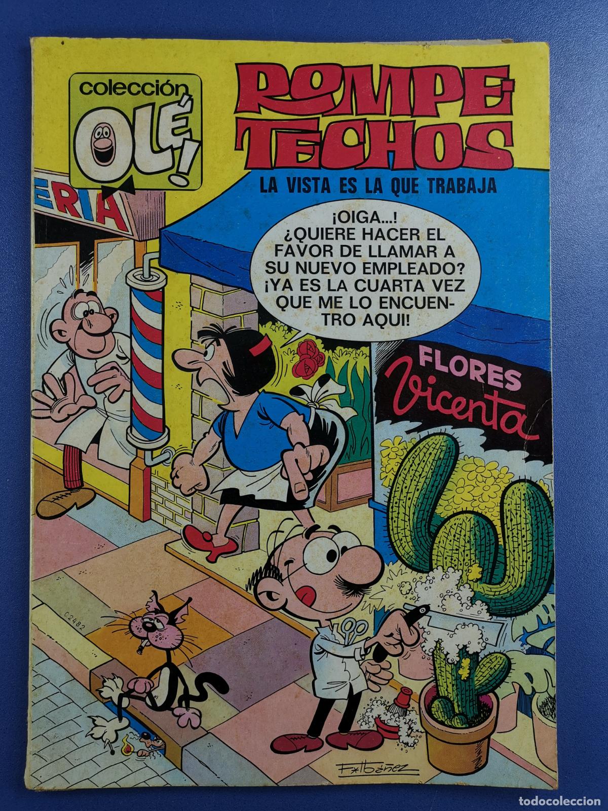 Tebeos: ROMPETECHOS - COLECCI&Oacute;N OL&Eacute; - LA VISTA ES LA QUE TRABAJA - Bruguera