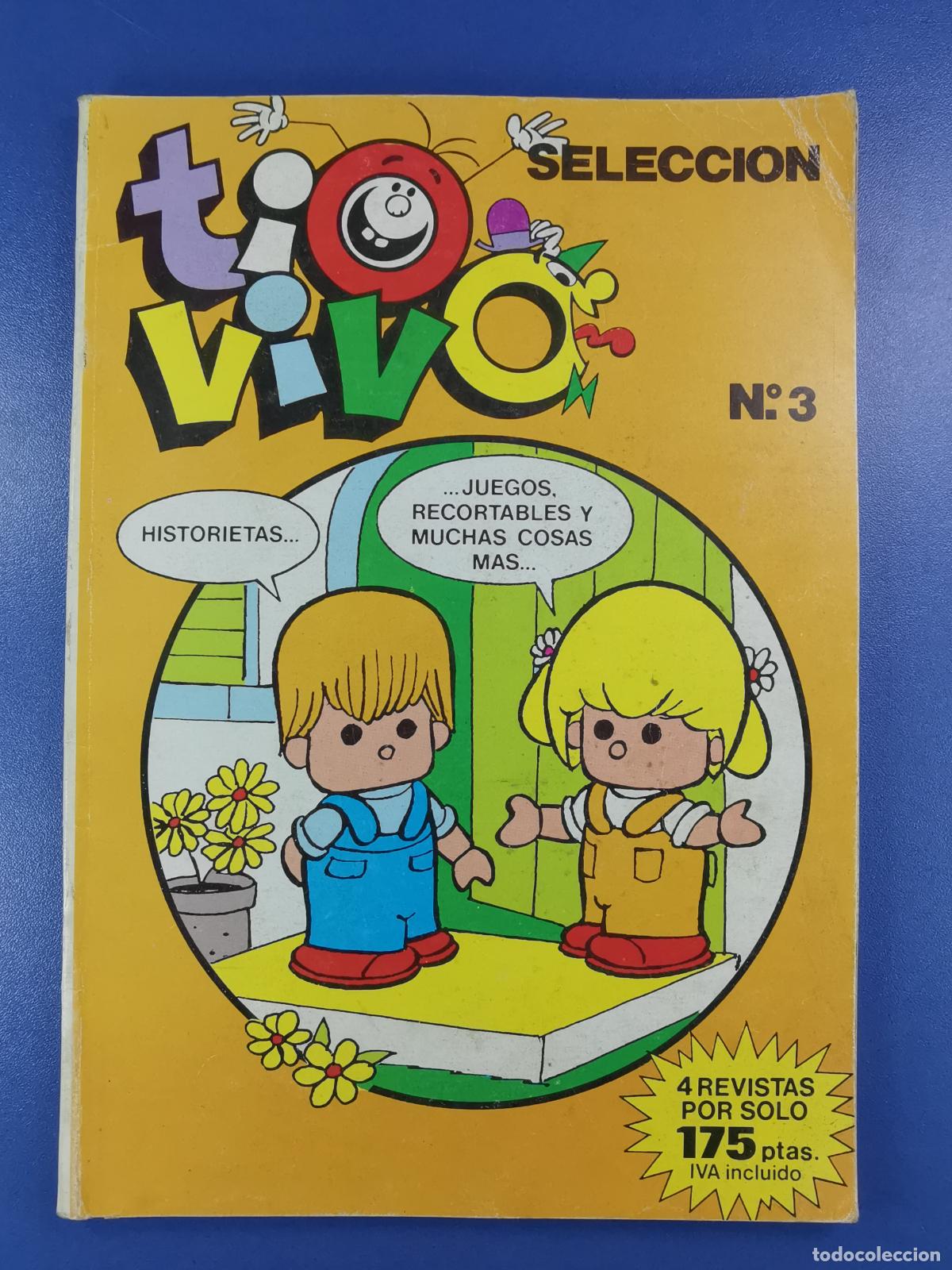 Livros de Banda Desenhada: TIO VIVO - SELECCI&Oacute;N - n&ordm; 3 - 4 revistas en uno - Bruguera