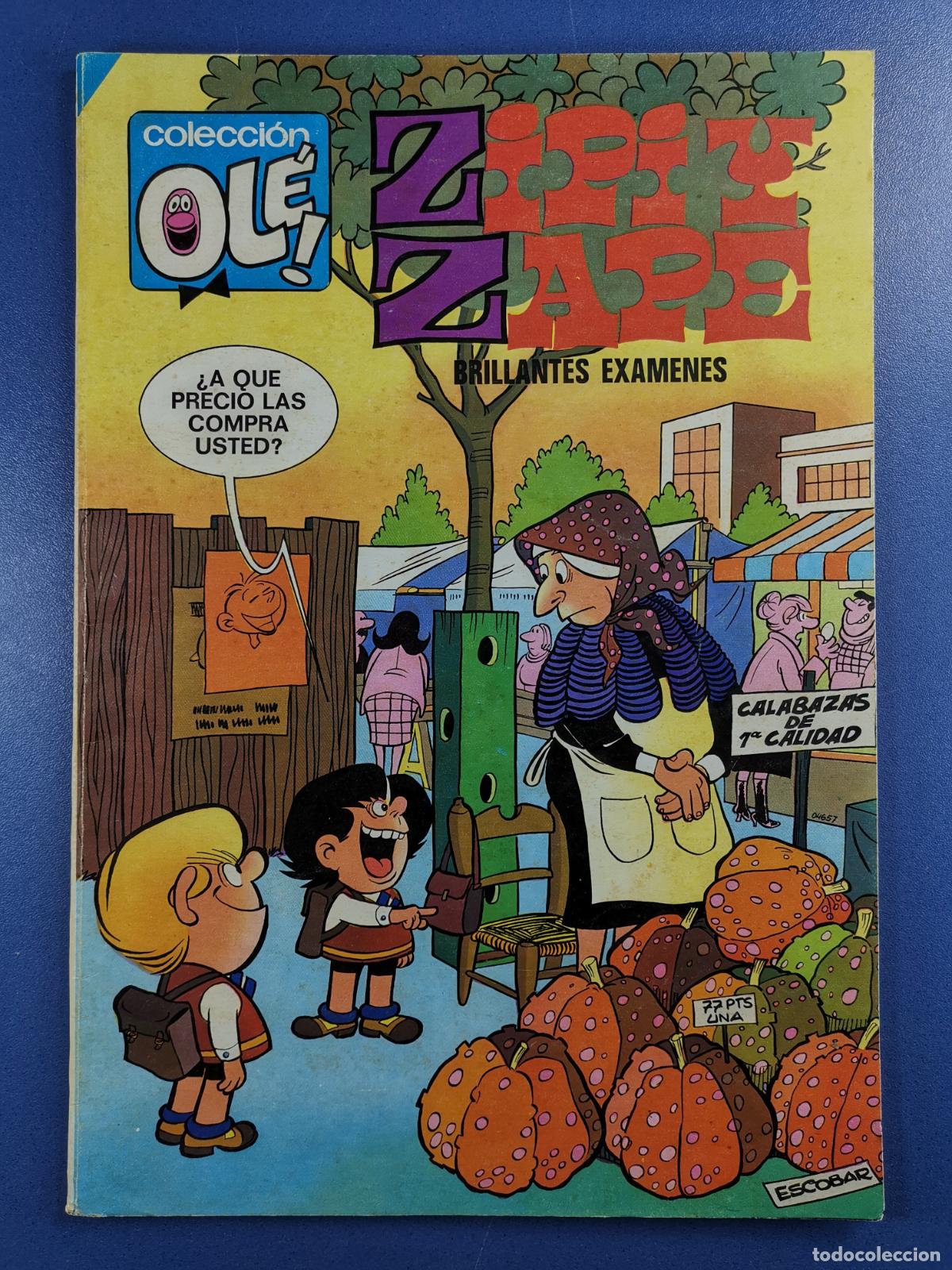 Tebeos: ZIPI Y ZAPE - COLECCI&Oacute;N OL&Eacute; - BRILLANTES EX&Aacute;MENES - Escobar - Bruguera