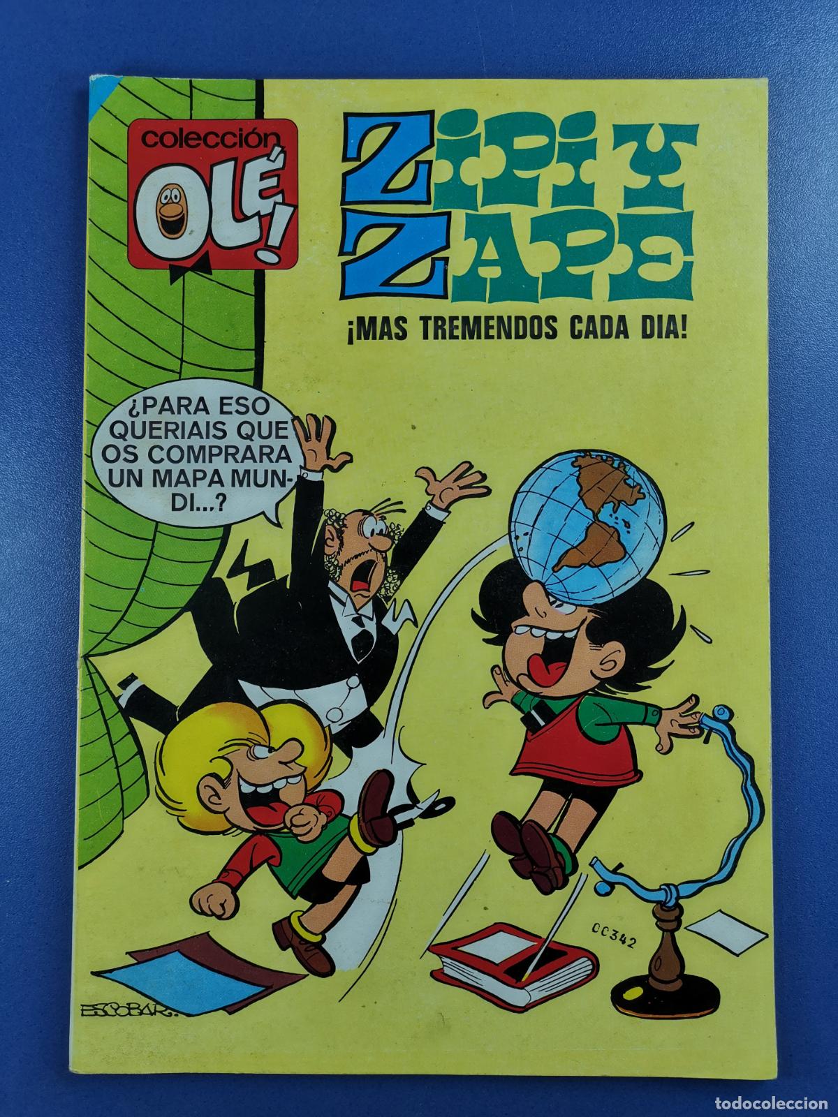 Tebeos: ZIPI Y ZAPE - COLECCI&Oacute;N OL&Eacute; - &iexcl;M&Aacute;S TREMENDOS CADA D&Iacute;A! - Escobar - Bruguera