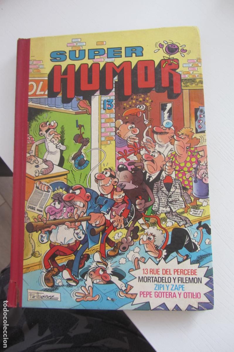 Tebeos: SUPER HUMOR VOL II - 13 RUE DEP PERCEBE - MORTADELO - ZIPI ZAPE PEPE GOTERA - BRUGUERA 1984 arx150