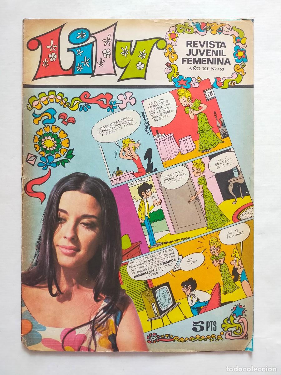 Tebeos: Revista Juvenil Femenina: LILY A&ntilde;o XI / N&ordm; 463 - Editorial Bruguera 1970