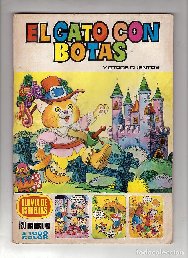 Tebeos: EL GATO CON BOTAS (JAN), LLUVIA DE ESTRELLAS 03- BRUGUERA, GRAPA 1973 &iexcl;&iexcl;1&ordf; EDICI&Oacute;N!!