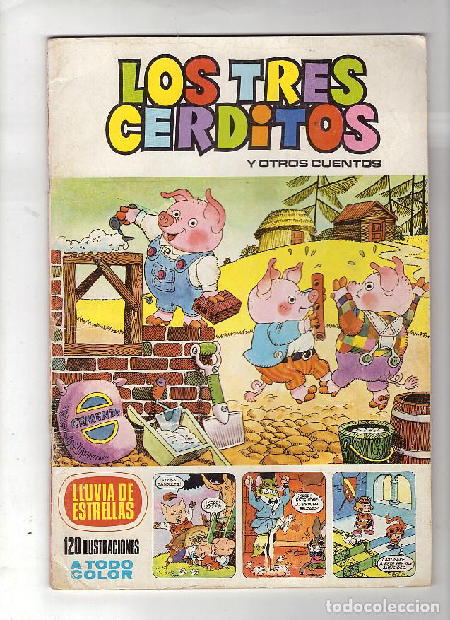 Tebeos: LOS TRES CERDITOS (JAN), LLUVIA DE ESTRELLAS 15- BRUGUERA, GRAPA 1979- LEE CONDICIONES