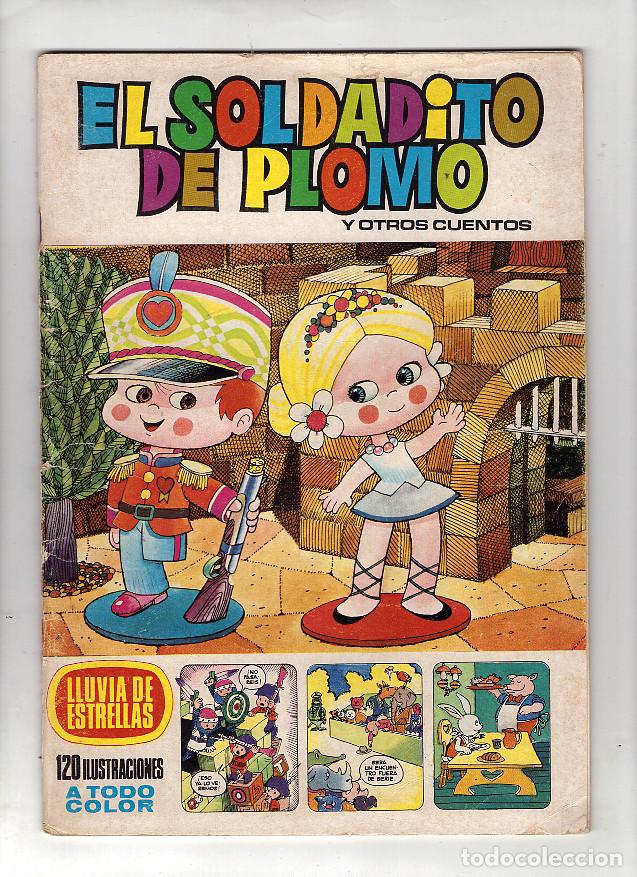 Tebeos: EL SOLDADITO DE PLOMO (JAN), LLUVIA DE ESTRELLAS 21- BRUGUERA, GRAPA 1981- DEFECTO DE IMPRENTA!!!!