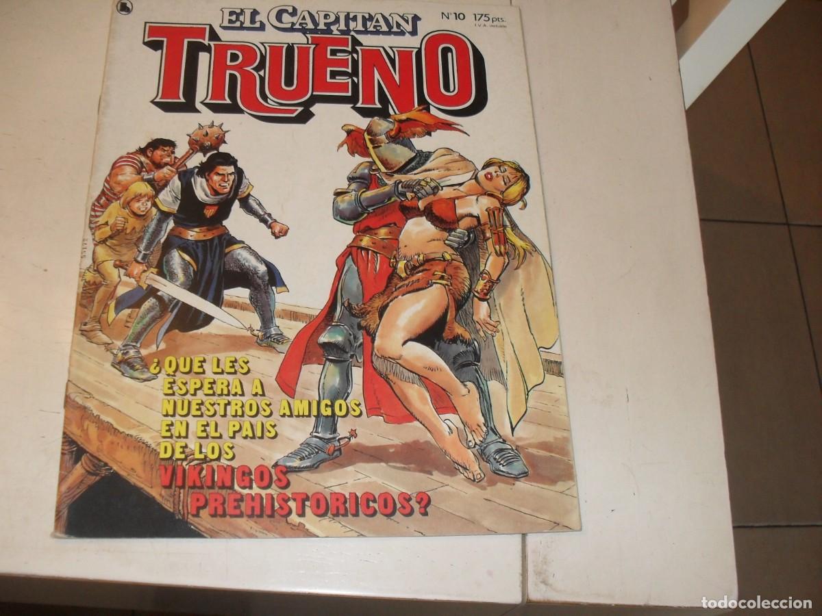 Tebeos: EL CAPITAN TRUENO N&ordm; 10,DE LUIS BERMEJO,DE 13.BRUGUERA,1986
