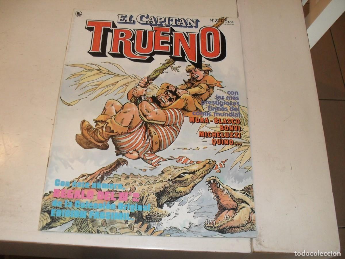 Tebeos: EL CAPITAN TRUENO N&ordm; 7,DE JESUS BLASCO,DE 13.BRUGUERA,1986