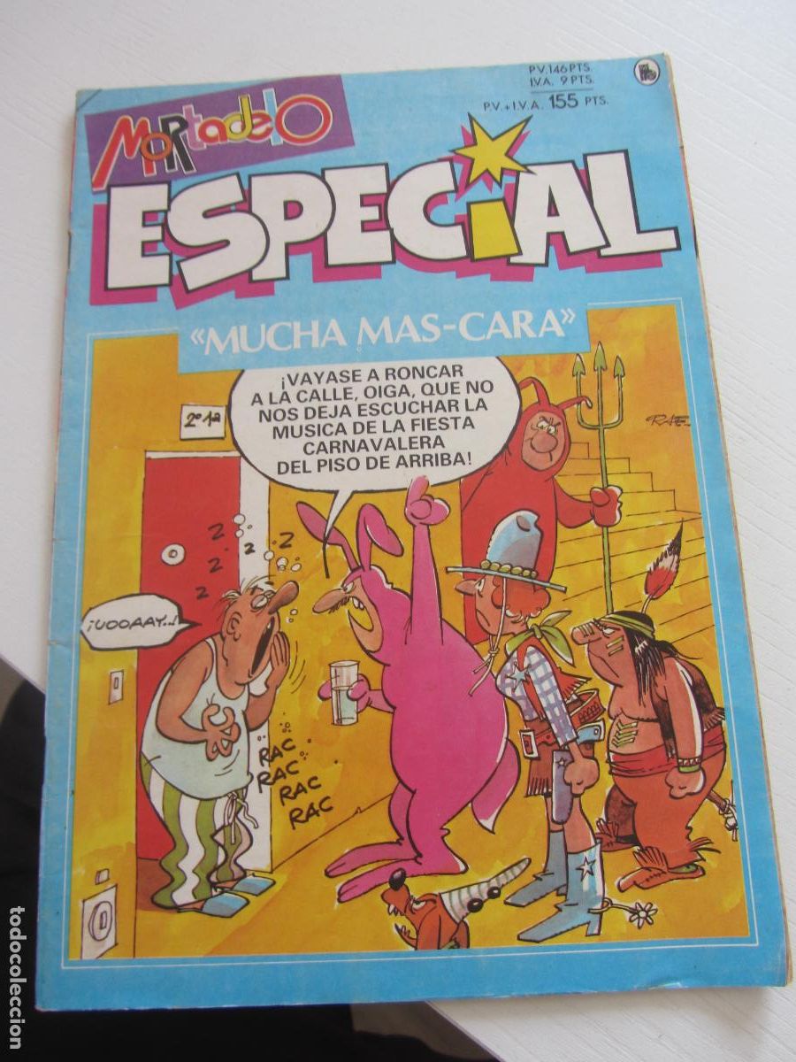 Tebeos: MORTADELO ESPECIAL N&ordm; 203 MUCHA MAS-CARA BRUGUERA arx152