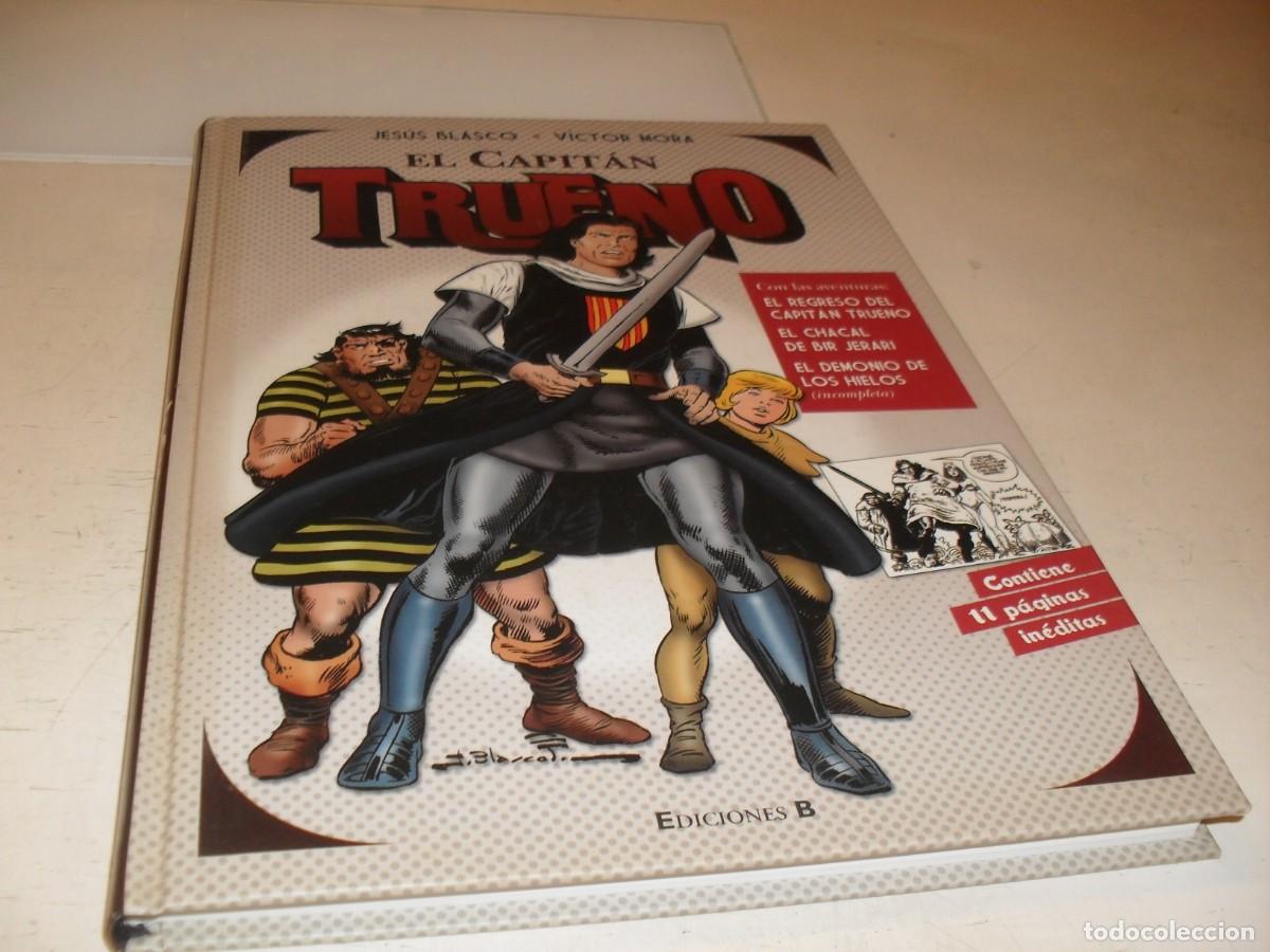 Tebeos: EL CAPITAN TRUENO,JESUS BLASCO Y VICTOR MORA,EDICION DE LUJO,CON MATERIAL INEDITO.B,2009