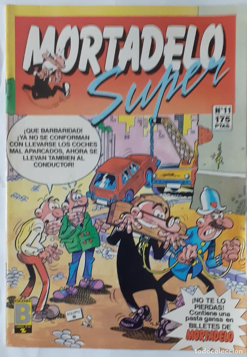 Tebeos: SUPER MORTADELO-EDICIONES B- N&ordm; 11 -RAMIS-CAPIT&Aacute;N PANTERA-CARRILLO-1987-ESCASO-CORRECTO-VEA-LEA-1627