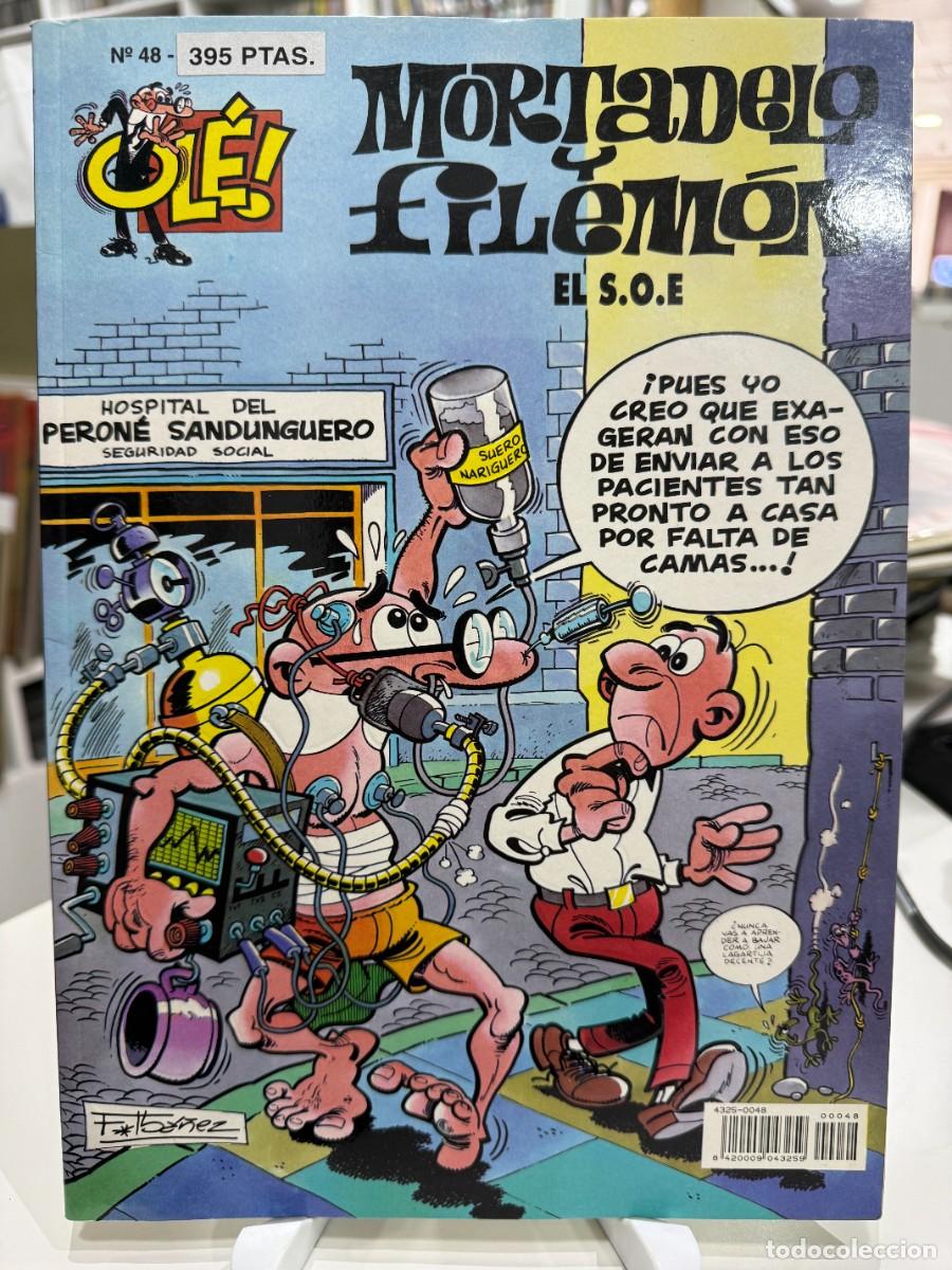 Tebeos: Mortadelo y Filem&oacute;n: El S.O.E. - Ol&eacute;! n&ordm; 48 - 1.&ordf; edici&oacute;n (1994)