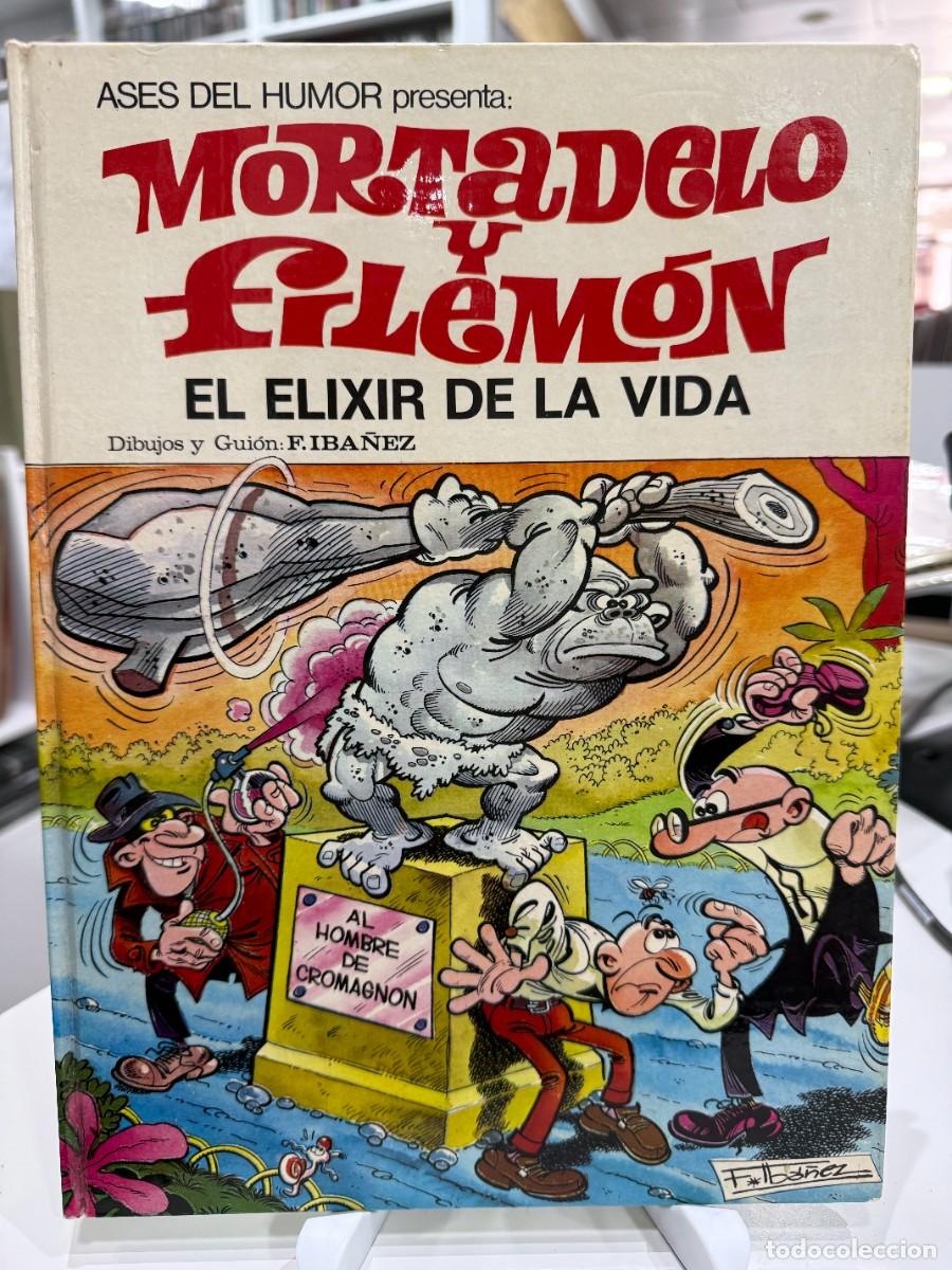 Tebeos: Mortadelo y Filem&oacute;n: El elixir de la vida - Ases del Humor n&ordm; 26 - Bruguera