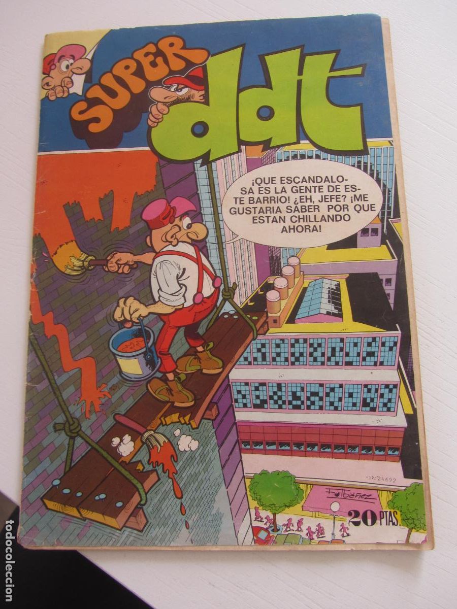 Tebeos: SUPER DDT, N&ordm; 16 - BRUGUERA (1974) BUEN ESTADO ARX155
