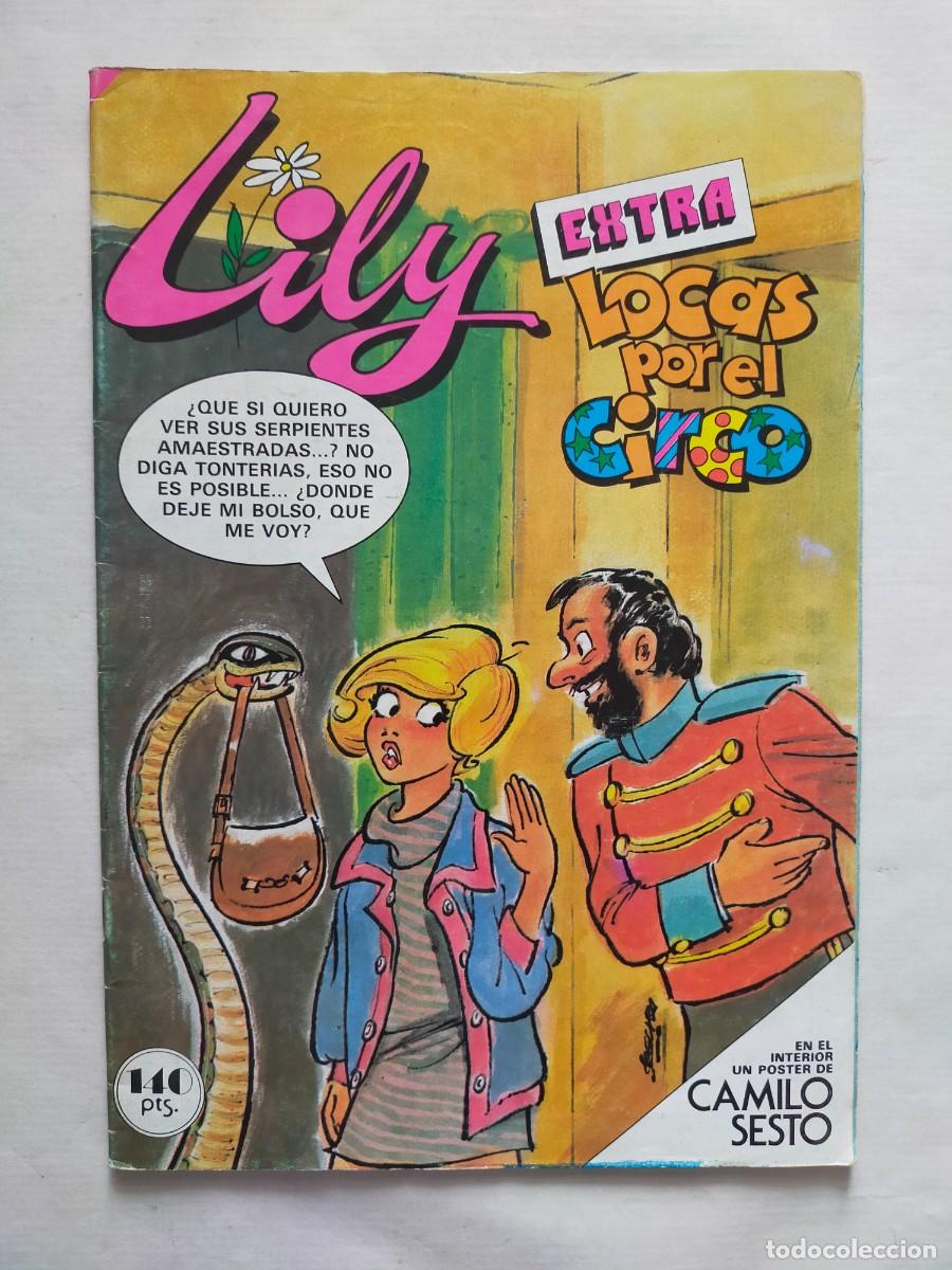 Tebeos: Revista Femenina: LILY Extra: LOCAS POR EL CIRCO - Editorial Bruguera 1985 - No contiene Poster