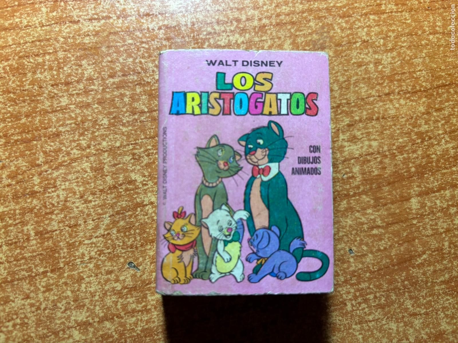 Tebeos: MINI INFANCIA N&ordm; 2 LOS ARISTOGATOS WALT DISNEY EDITORIAL BRUGUERA 1972
