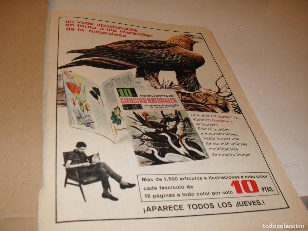 Tebeos: (REF.94)BELLA LAMINA PUBLICITANDO ENCICLOPEDIA CIENCIAS NATURALES,BRUGUERA,1966
