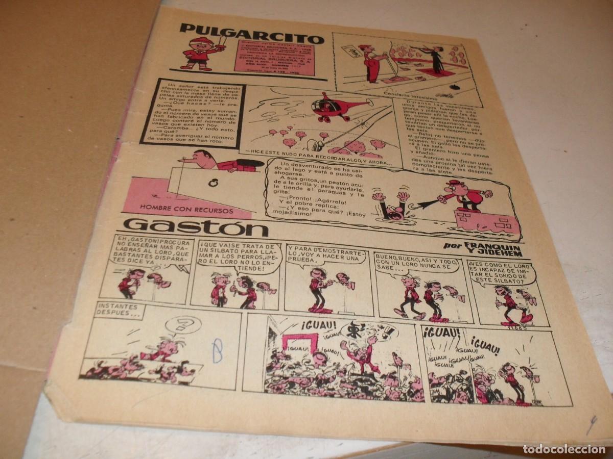 Tebeos: (REF.94)LAMINA HUMORISTICA GASTON,DE FRANQUIN+OLEGARIO,DE RAF,BRUGUERA,1966
