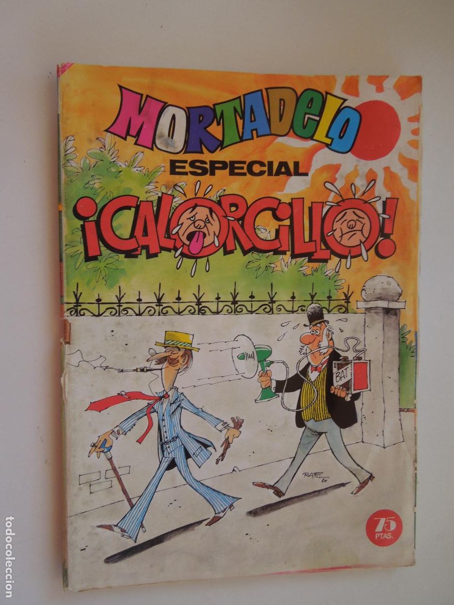 Tebeos: MORTADELO ESPECIAL &iexcl; CALORCILLO! - N&ordm; 91 - BRUGUERA 1980