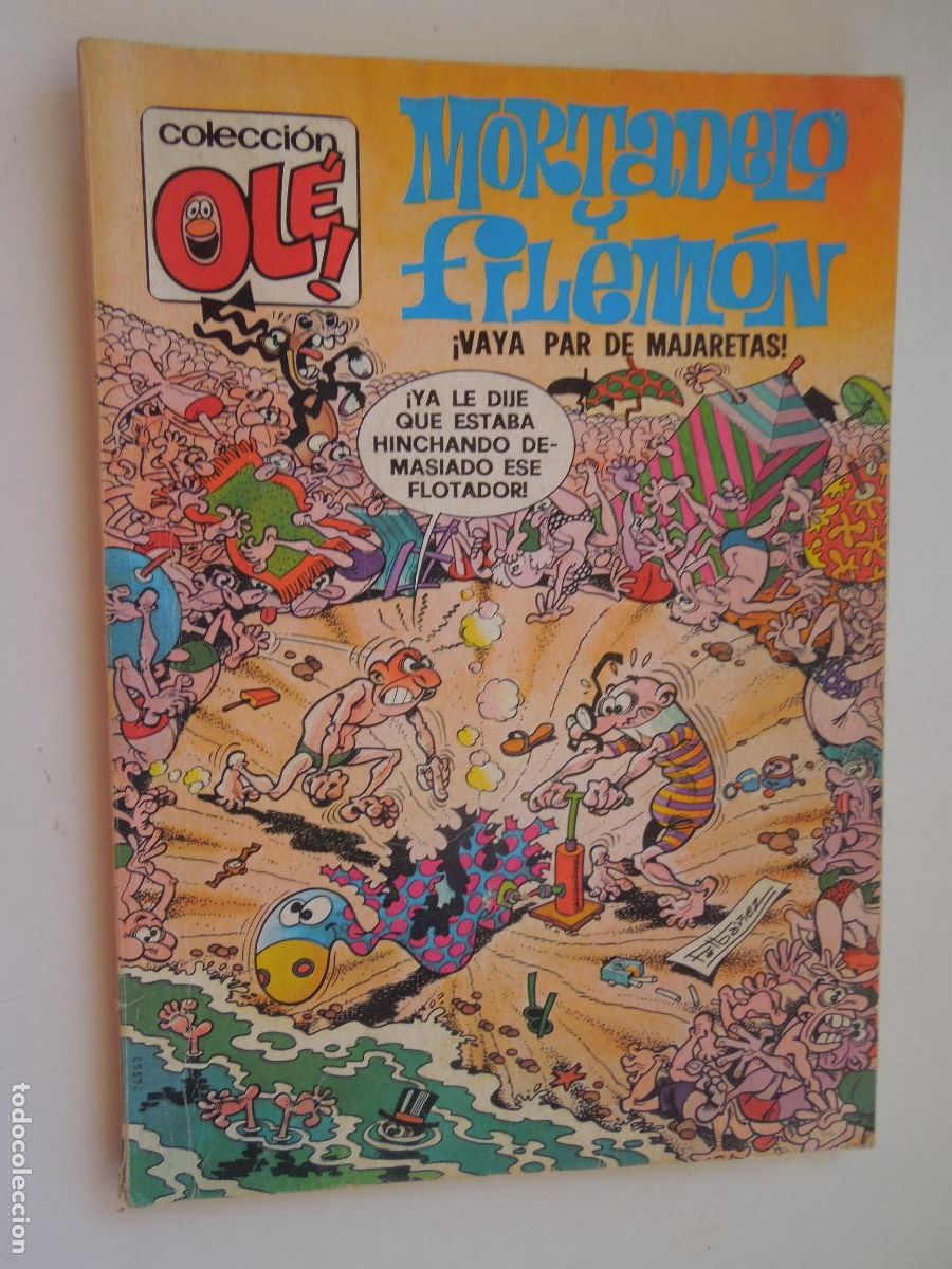 Tebeos: MORTADELO Y FILEMON - &iexcl; VAYA PAR DE MAJARETAS! COL OLE N&ordm; 134 - 1982