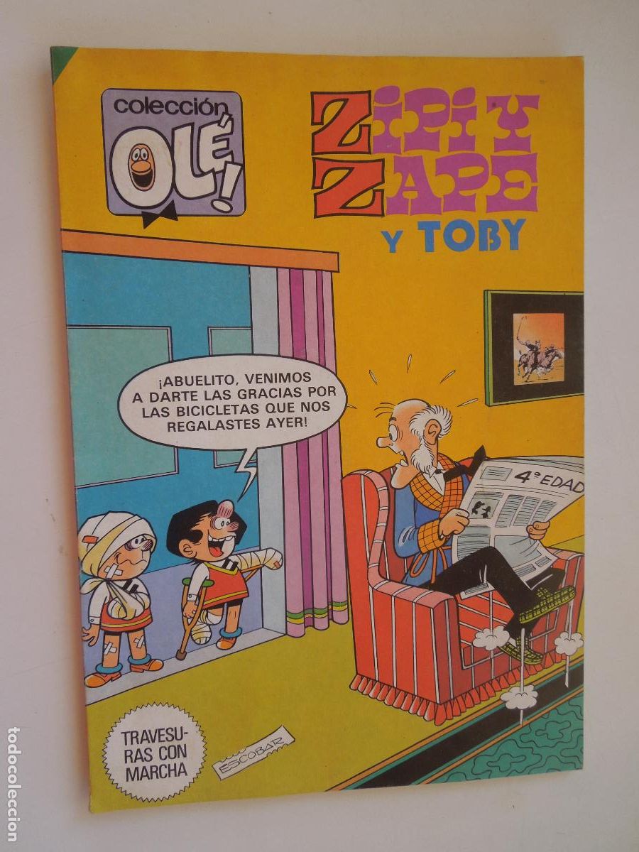 Tebeos: ZIPI Y ZAPE Y TOBY - N&ordf; 281 - COL OLE EDITORIAL BRUGUERA - 1&ordf; EDC 1983