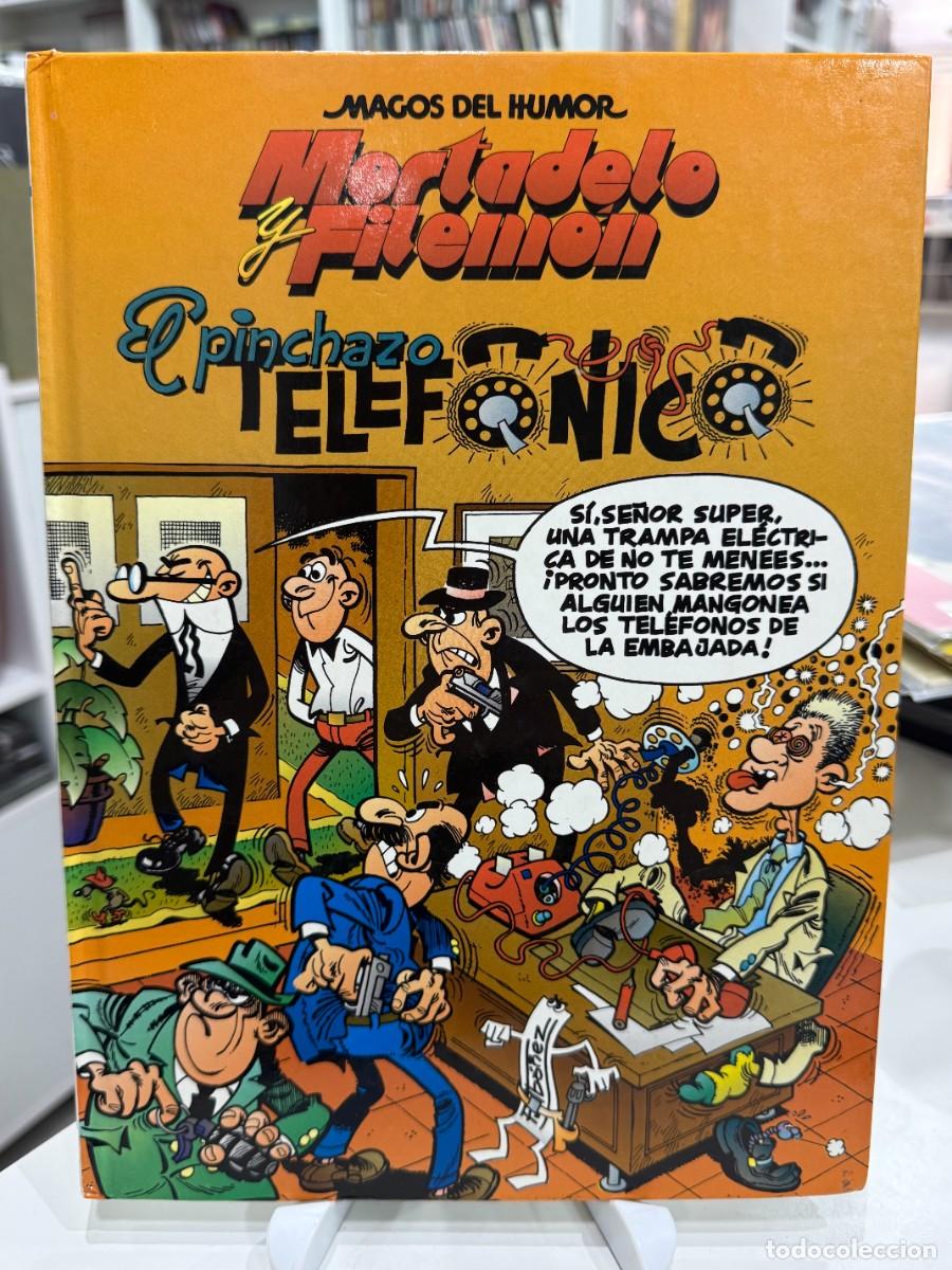 Tebeos: Mortadelo Y Filem&oacute;n: El Pinchazo Telef&oacute;nico - Magos Del Humor N&ordm; 40 - 1&ordf; Edici&oacute;n 1994