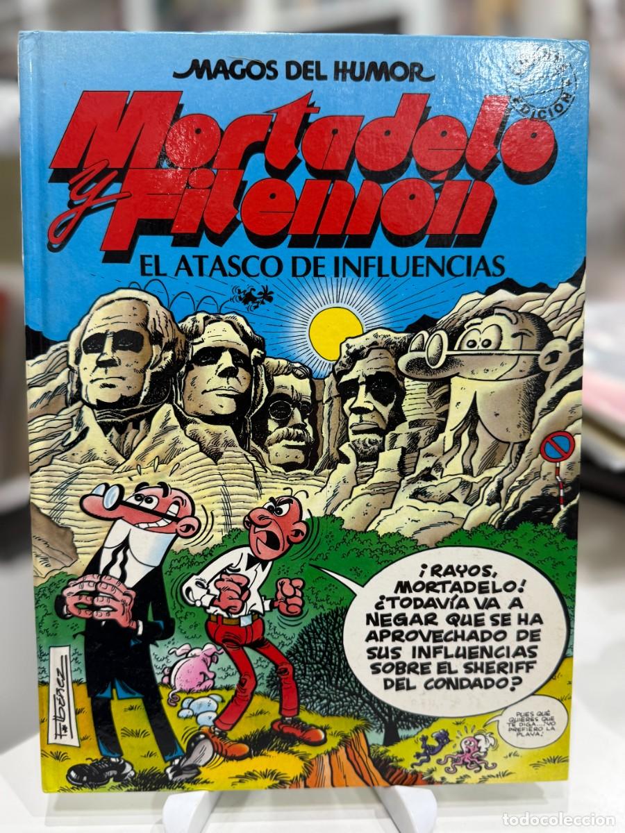 Tebeos: Mortadelo Y Filem&oacute;n: El Atasco De Influencias - Magos Del Humor N&ordm; 40