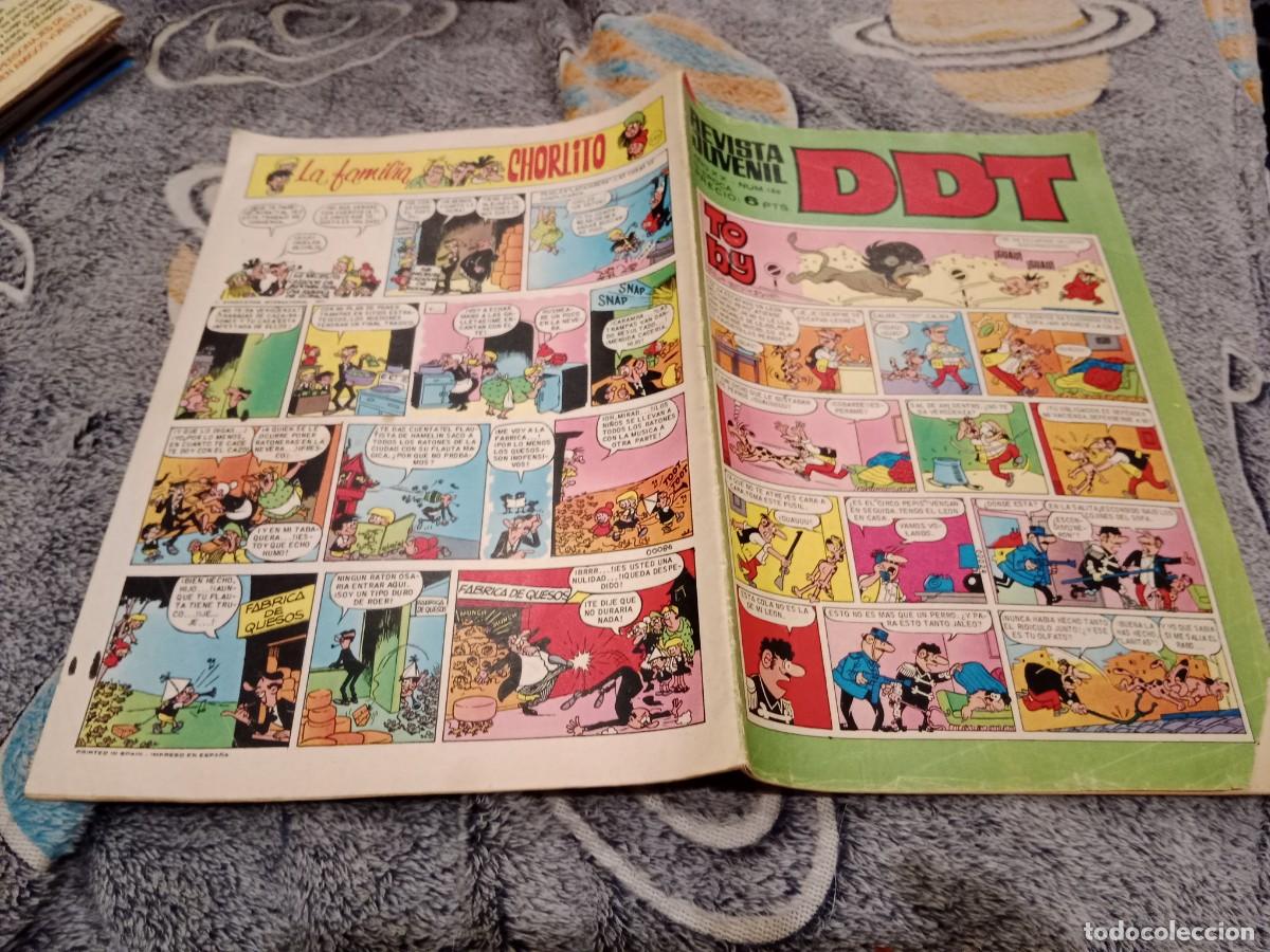 Tebeos: DDT N&ordm;186 CON BOTONES SACARINO EDITORIAL BRUGUERA,1971