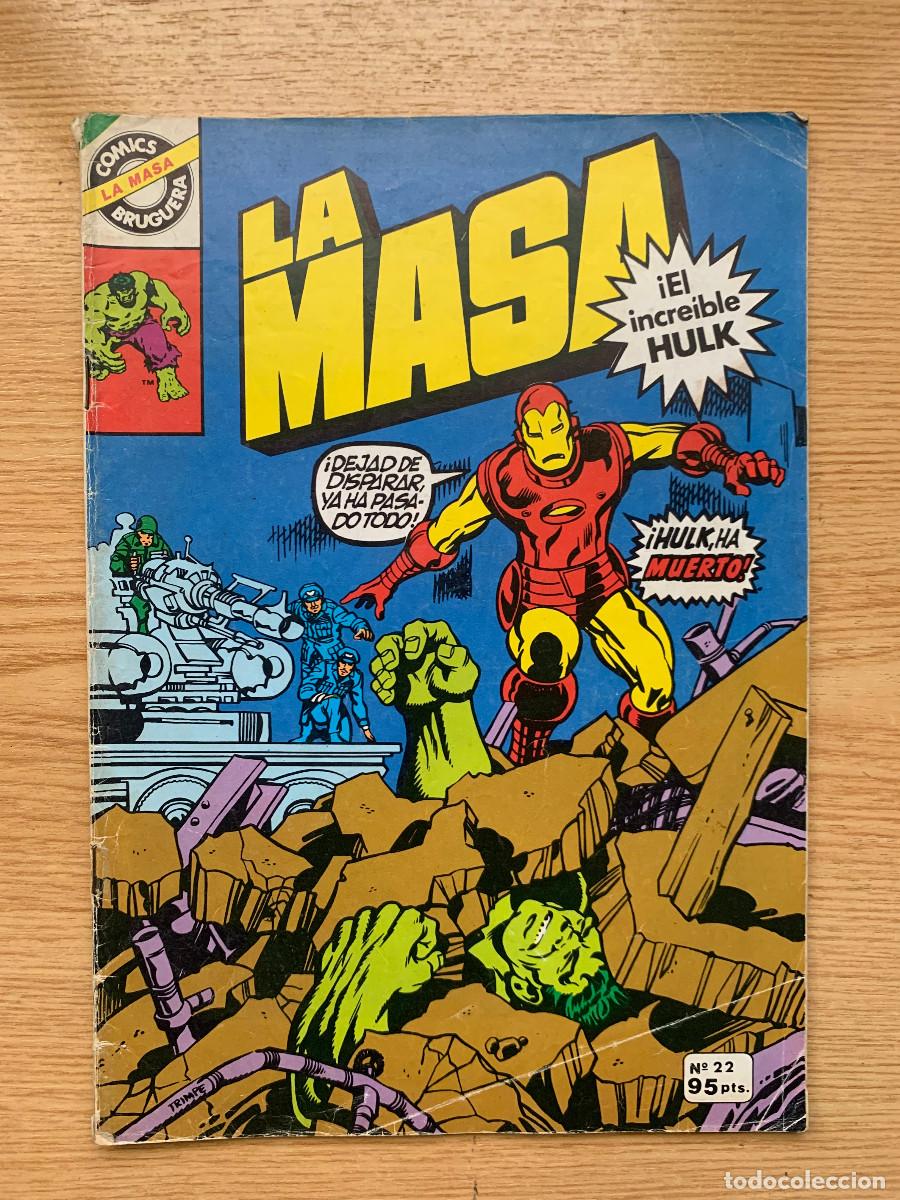 Tebeos: La Masa n&ordm; 22 - Bruguera Hulk
