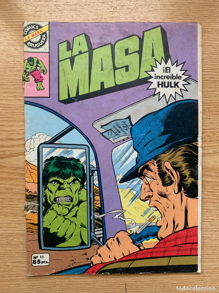 Tebeos: La Masa n&ordm; 11 - Bruguera Hulk