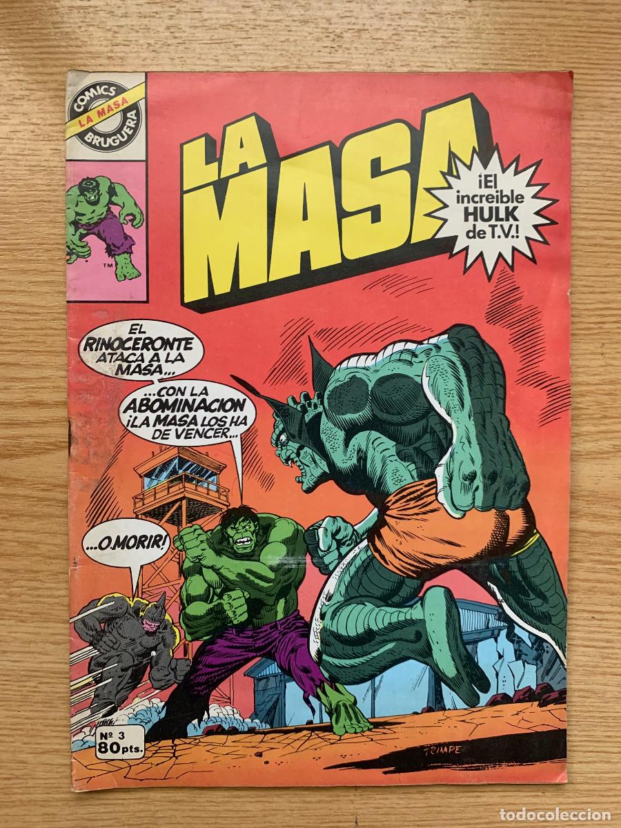 Tebeos: La Masa n&ordm; 3 - Bruguera Hulk - Foto 1