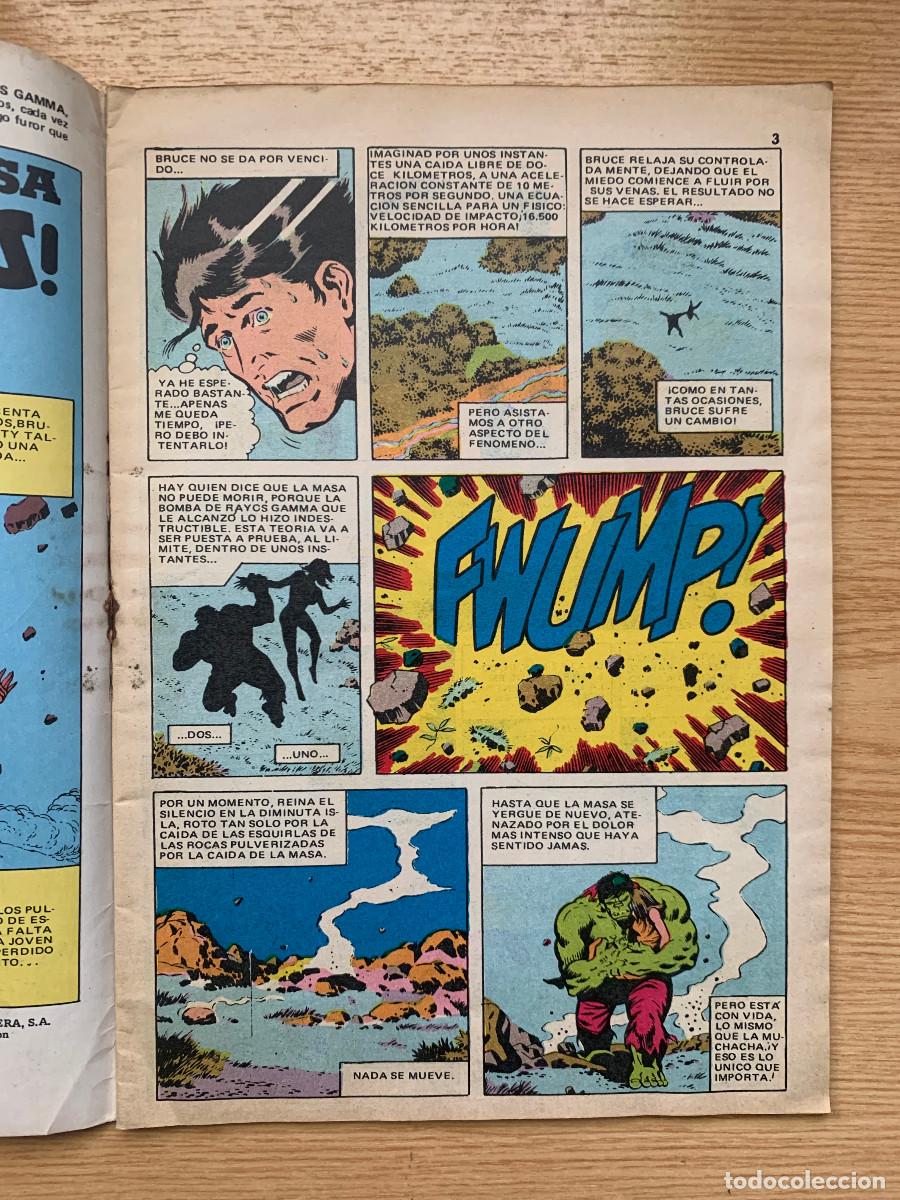 Tebeos: La Masa n&ordm; 3 - Bruguera Hulk - Foto 2