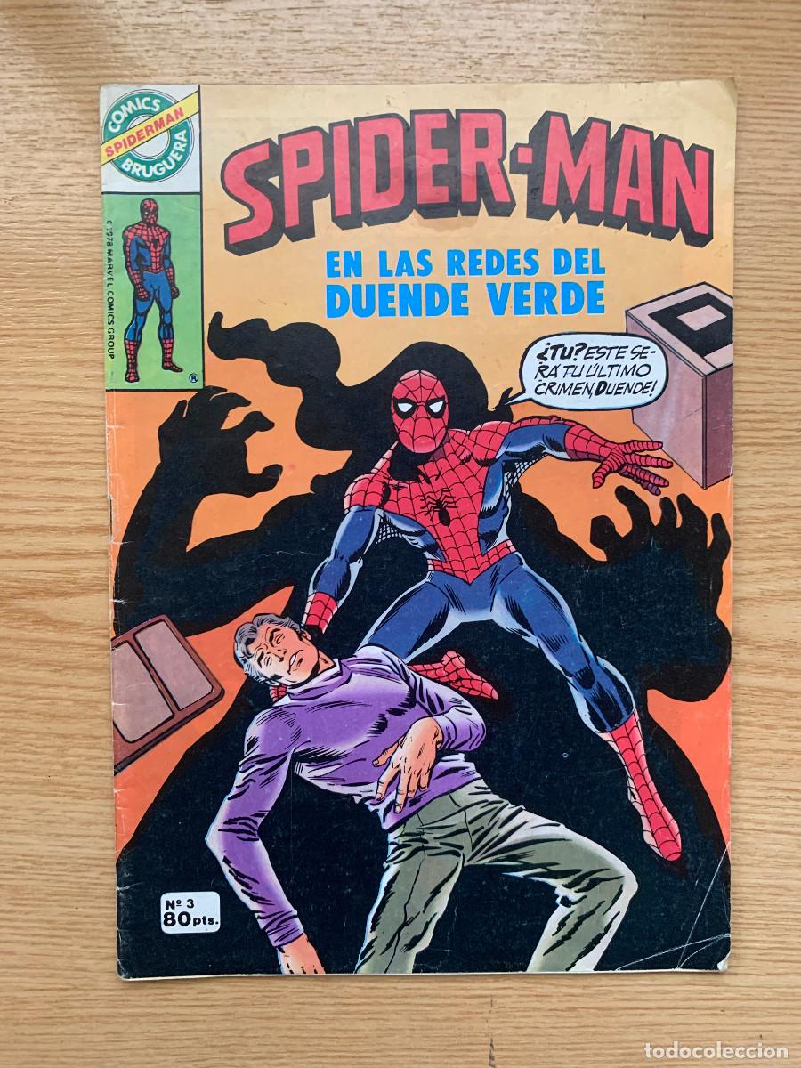 Tebeos: Spiderman n&ordm; 3: En Las Redes del Duende Verde - Bruguera Spider-Man