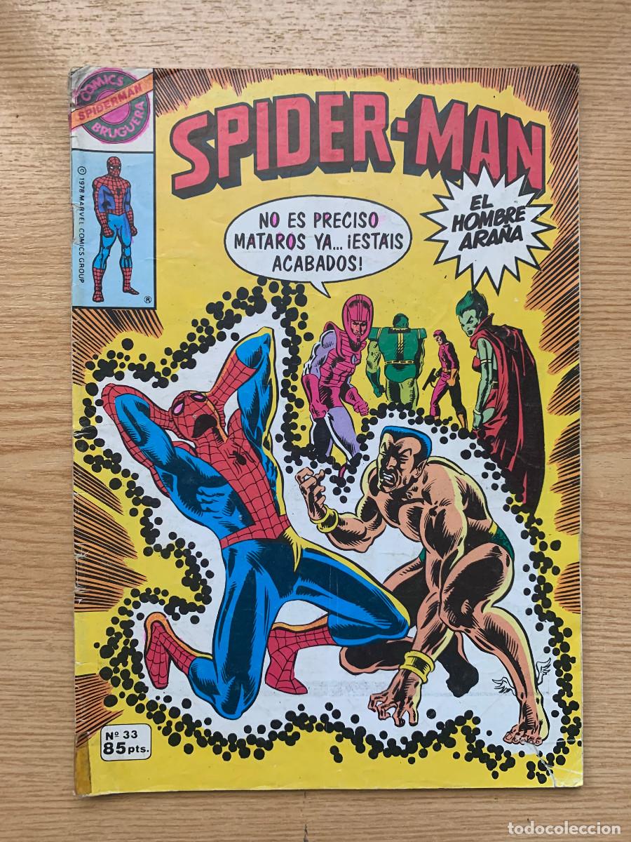 Tebeos: Spiderman n&ordm; 33 - Bruguera Spider-Man