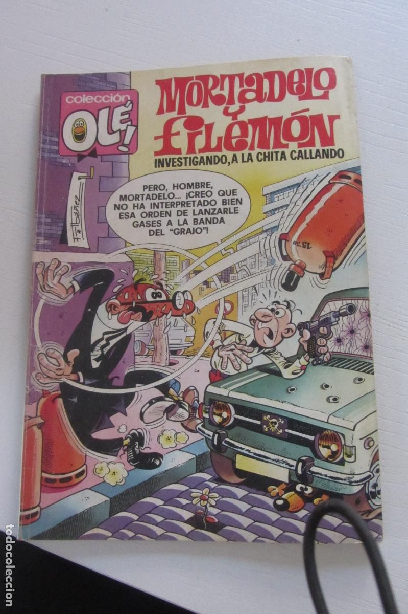 Tebeos: OL&Eacute;!. MORTADELO Y FILEM&Oacute;N. N&ordm; 143. BRUGUERA. 2&ordf; EDC. 1979 arx161