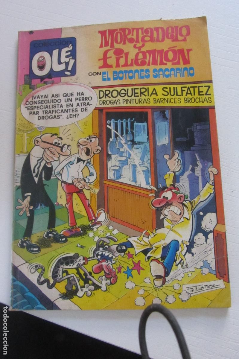 Tebeos: OL&Eacute;!. N&ordm; 164. MORTADELO Y FILEM&Oacute;N. BRUGUERA. 1&ordf; EDICI&Oacute;N 1978 BRUGUERA arx161