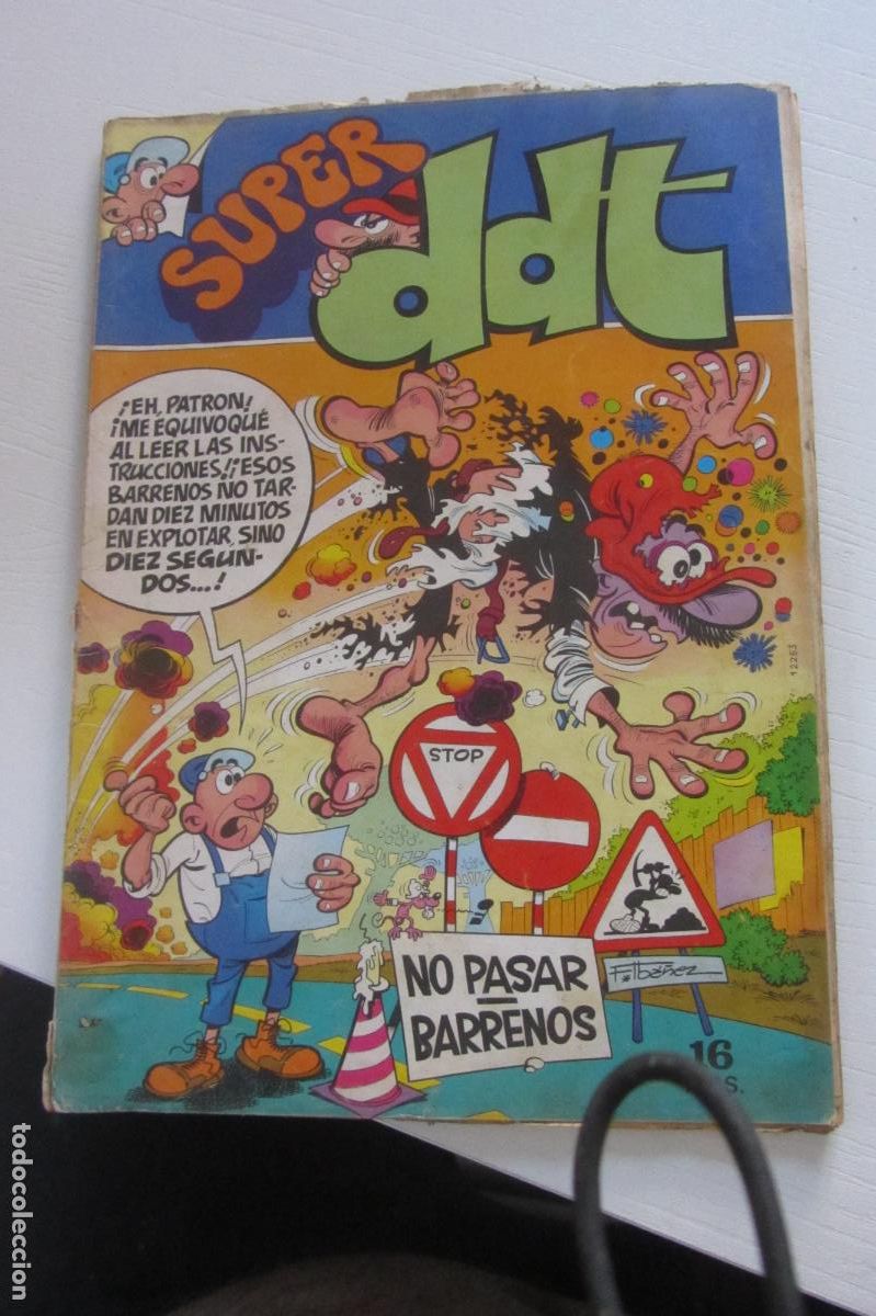 Tebeos: SUPER DDT N&ordm; 1 Bruguera 1&ordf; EDICION 1.976 arx160