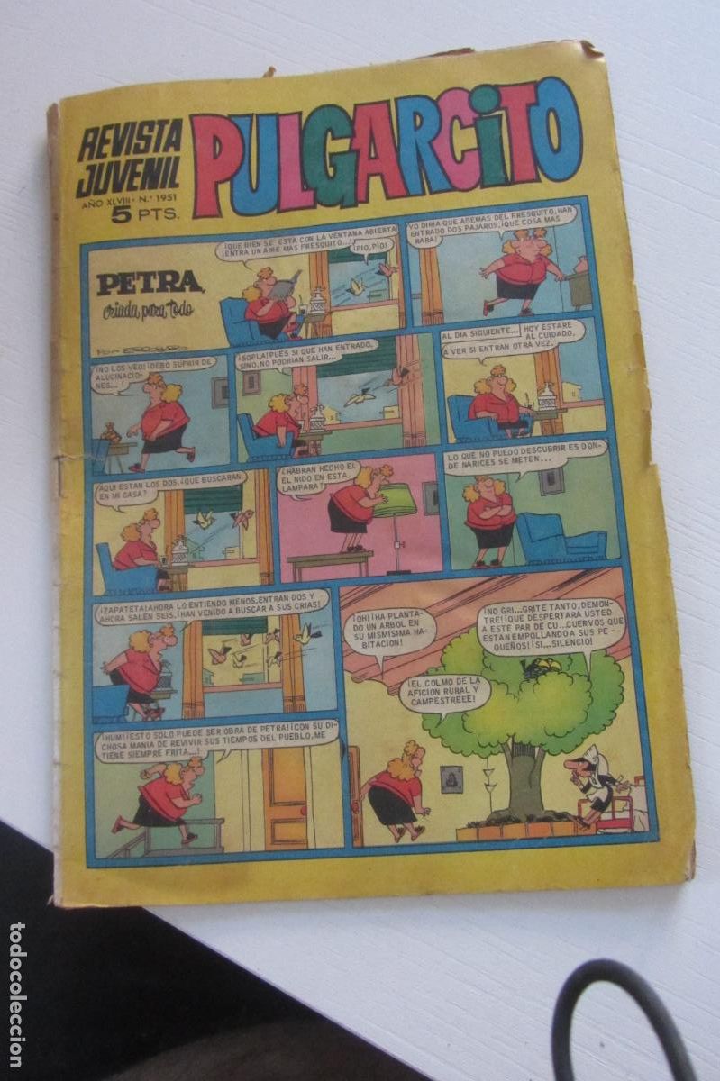 Tebeos: PULGARCITO N&ordm; 1951 - A&Ntilde;O XLVIII - BRUGUERA arx162