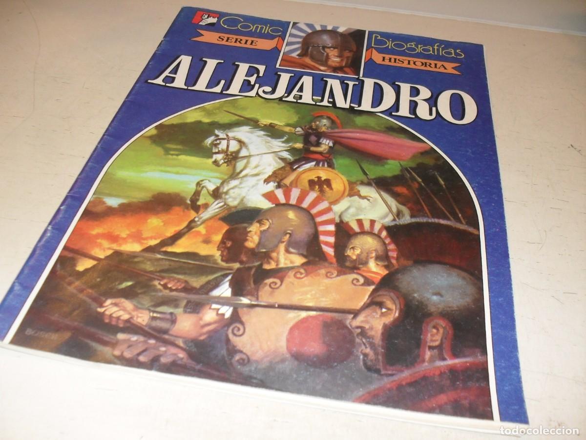 Tebeos: COMIC BIOGRAFIAS N&ordm; 9,ALEJANDRO,DE J. MARIA MARTIN SAURI,DE 12.BRUGUERA,1983