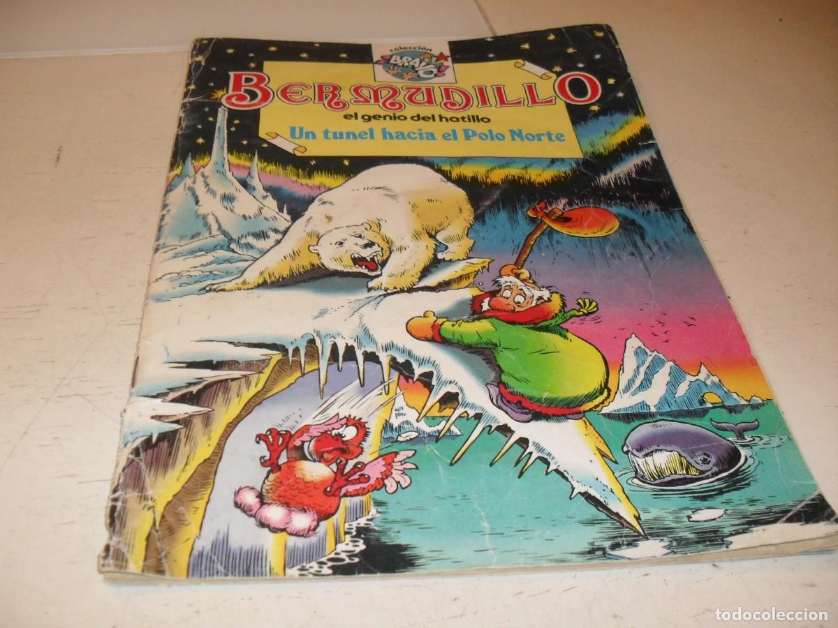Tebeos: BERMUDILLO,EL GENIO DEL HATILLO N&ordm; 5,UN TUNEL HACIA EL POLO NORTE,BRUGUERA,1982