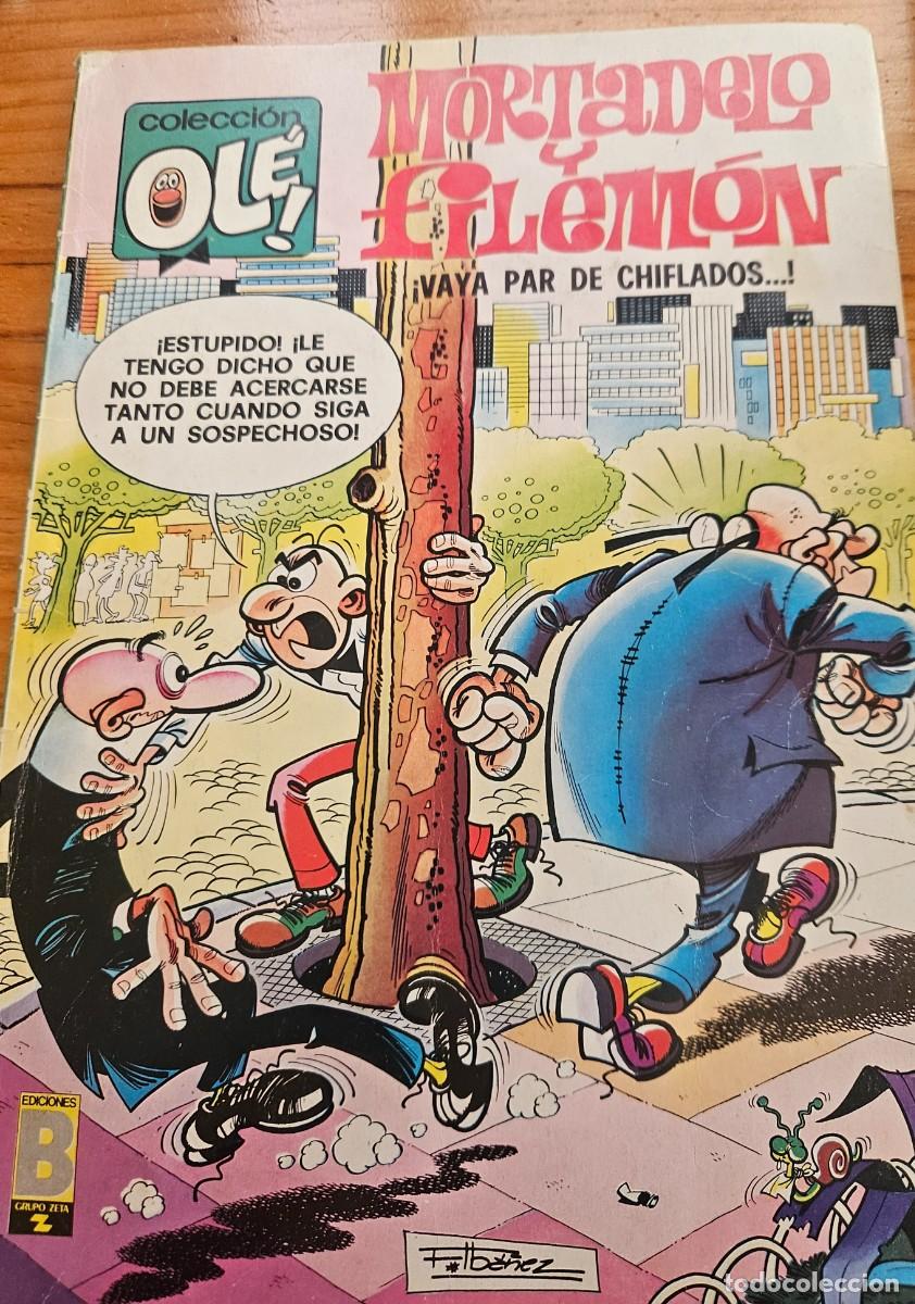 Tebeos: Mortadelo y Filem&oacute;n - Vaya par de chiflados - Colecci&oacute;n Ol&eacute; 146-M 71 1988 Ediciones B Grupo Zeta