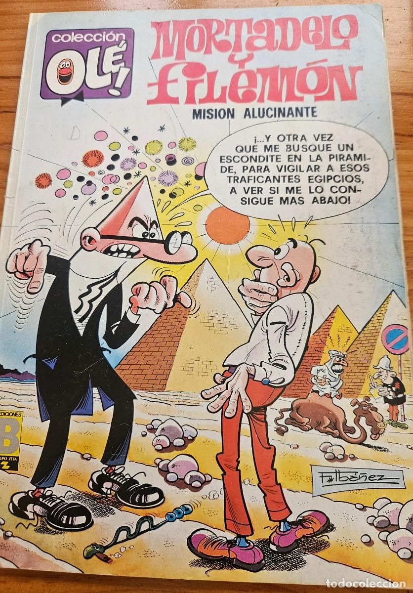 Tebeos: Mortadelo y Filem&oacute;n - Misi&oacute;n alucinante - Colecci&oacute;n Ol&eacute; 148-M.112 1988 Ediciones B Grupo Zeta