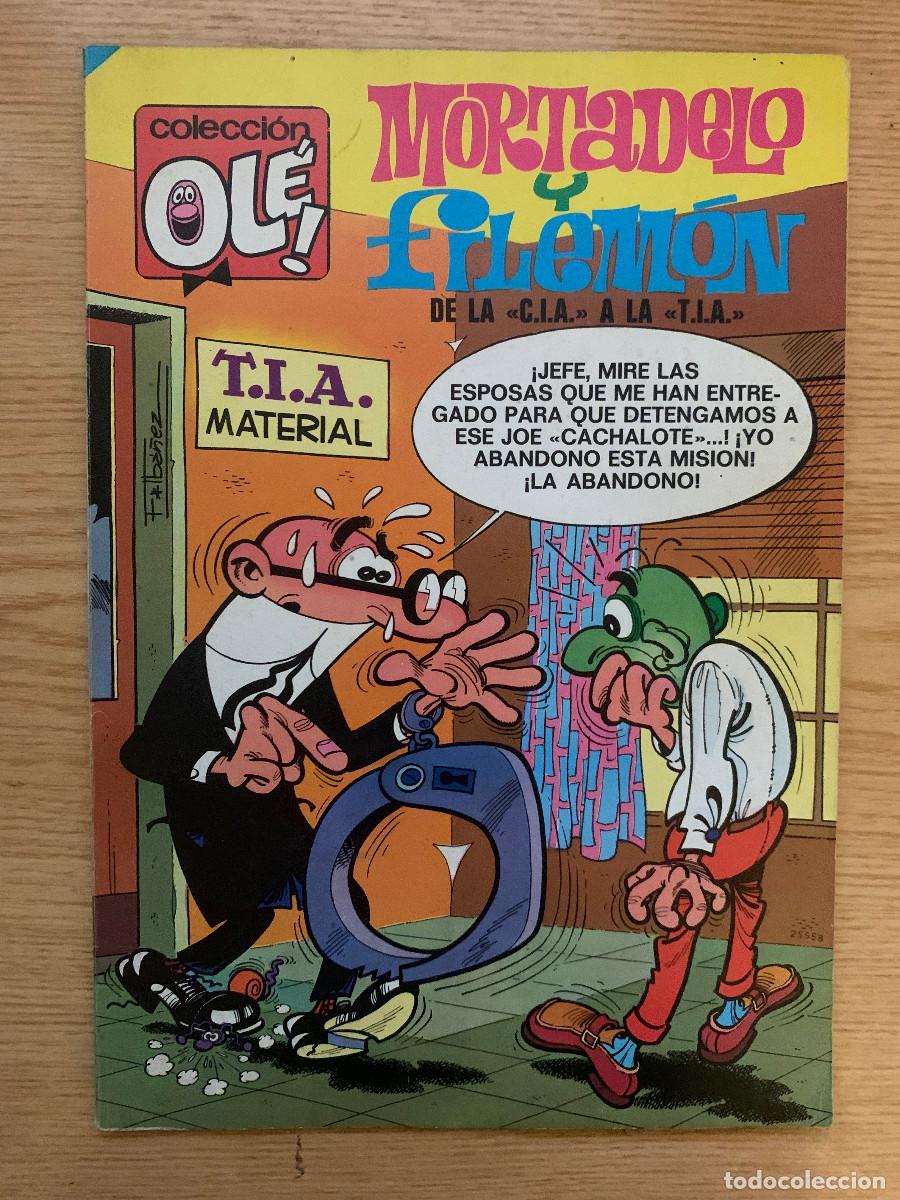 Tebeos: Mortadelo y Filem&oacute;n n&ordm; 104: Los Cacharros Majaretas - D8 Colecci&oacute;n Ol&eacute; - 5&ordf; Edici&oacute;n Muy Buen Estado