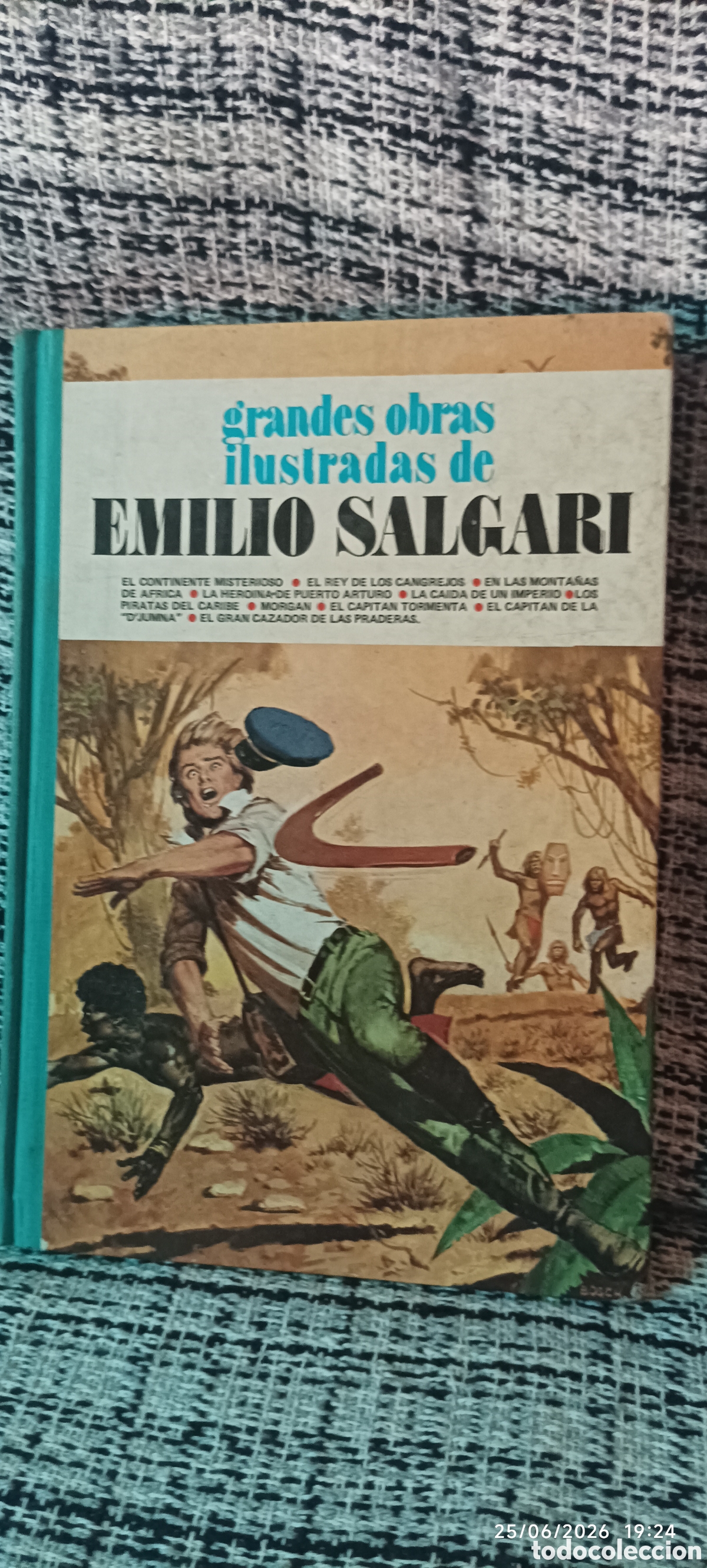 Tebeos: Grandes obras literarias Emilio Salgari