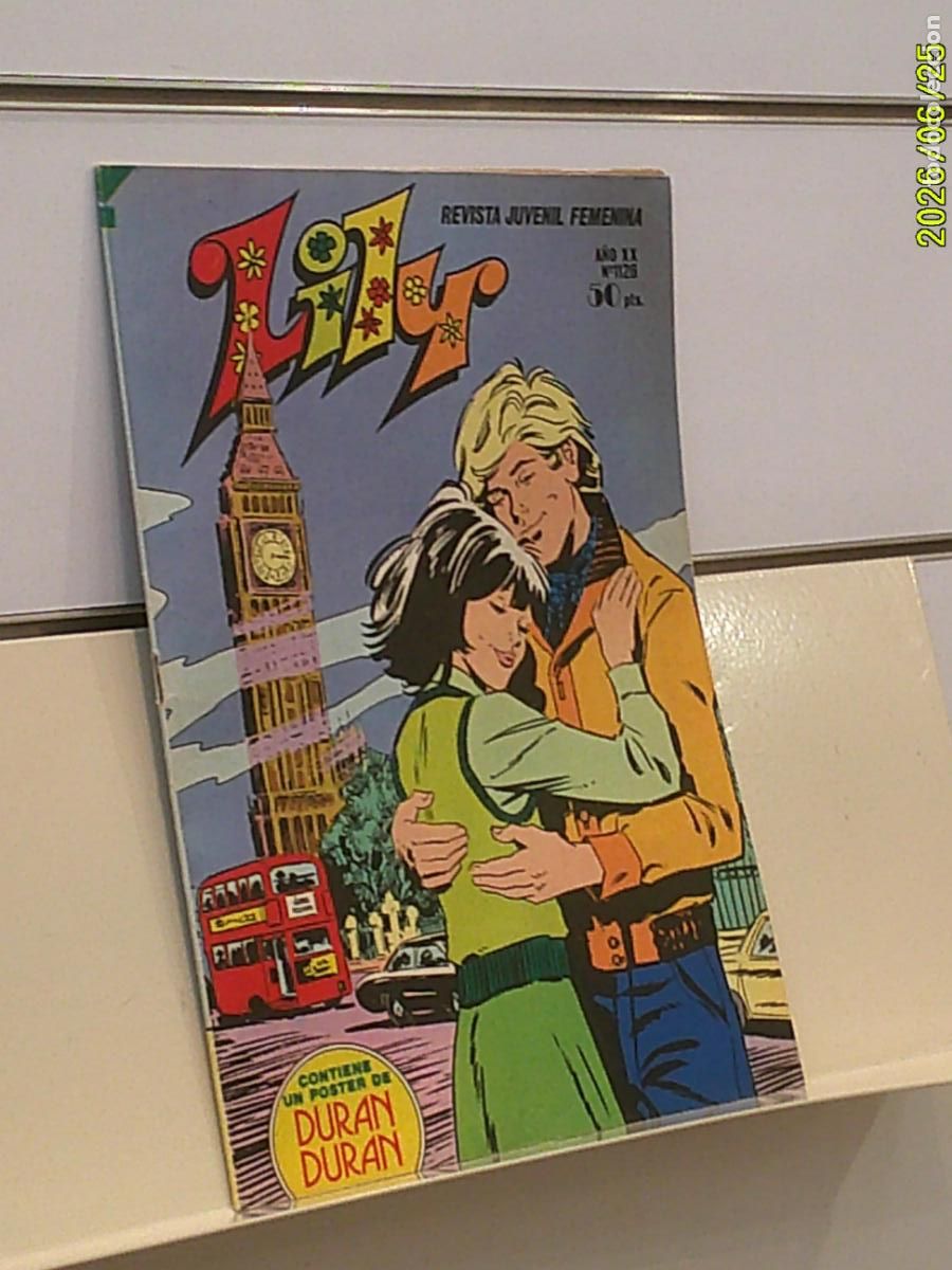 Tebeos: REVISTA JUVENIL FEMENINA LILY A&Ntilde;O XX N&ordm; 1126 INCLUYE POSTER DE DURAN DURAN - BRUGUERA