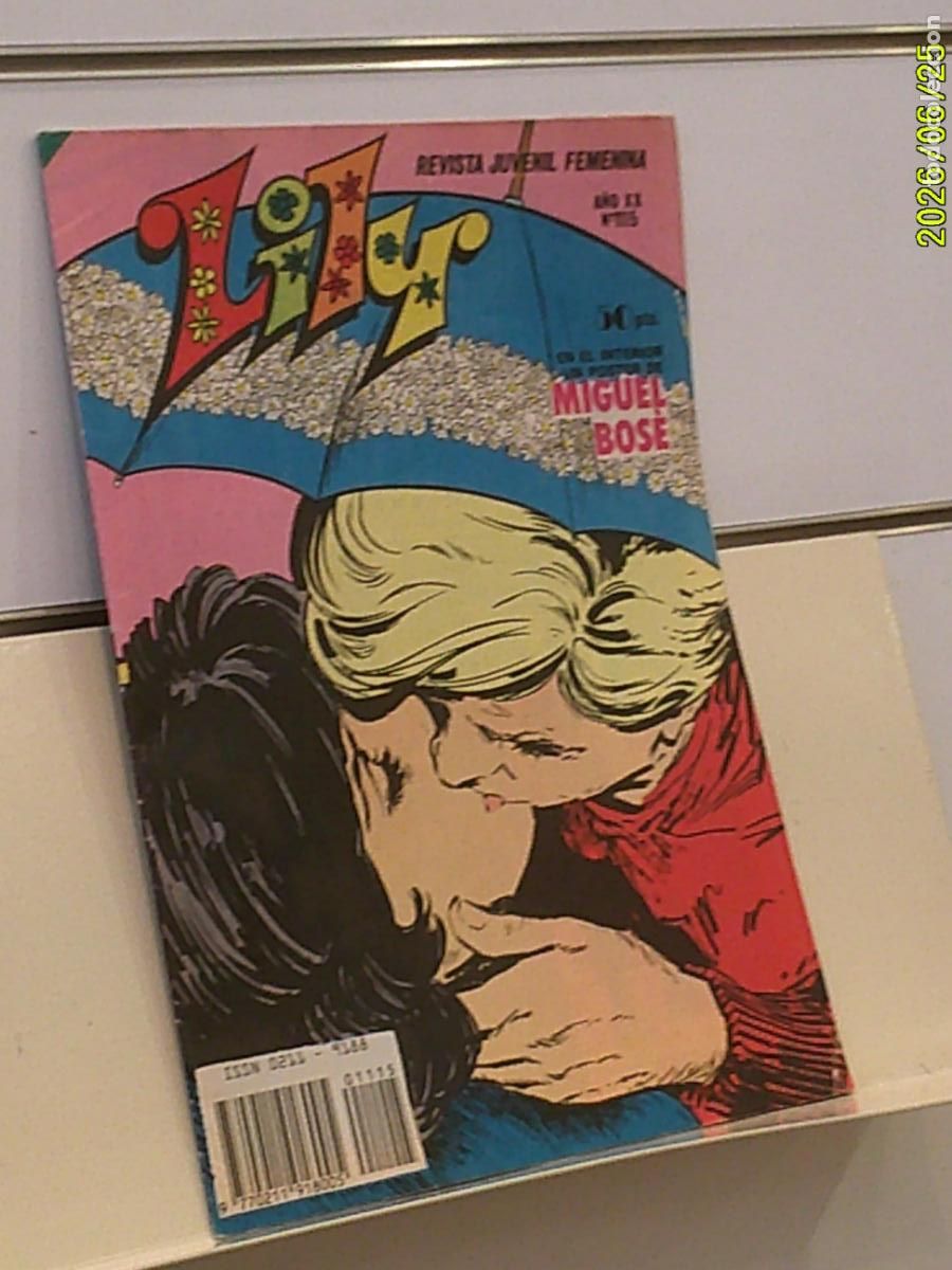 Tebeos: REVISTA JUVENIL FEMENINA LILY A&Ntilde;O XX N&ordm; 1115 INCLUYE POSTER DE MIGUEL BOSE - BRUGUERA