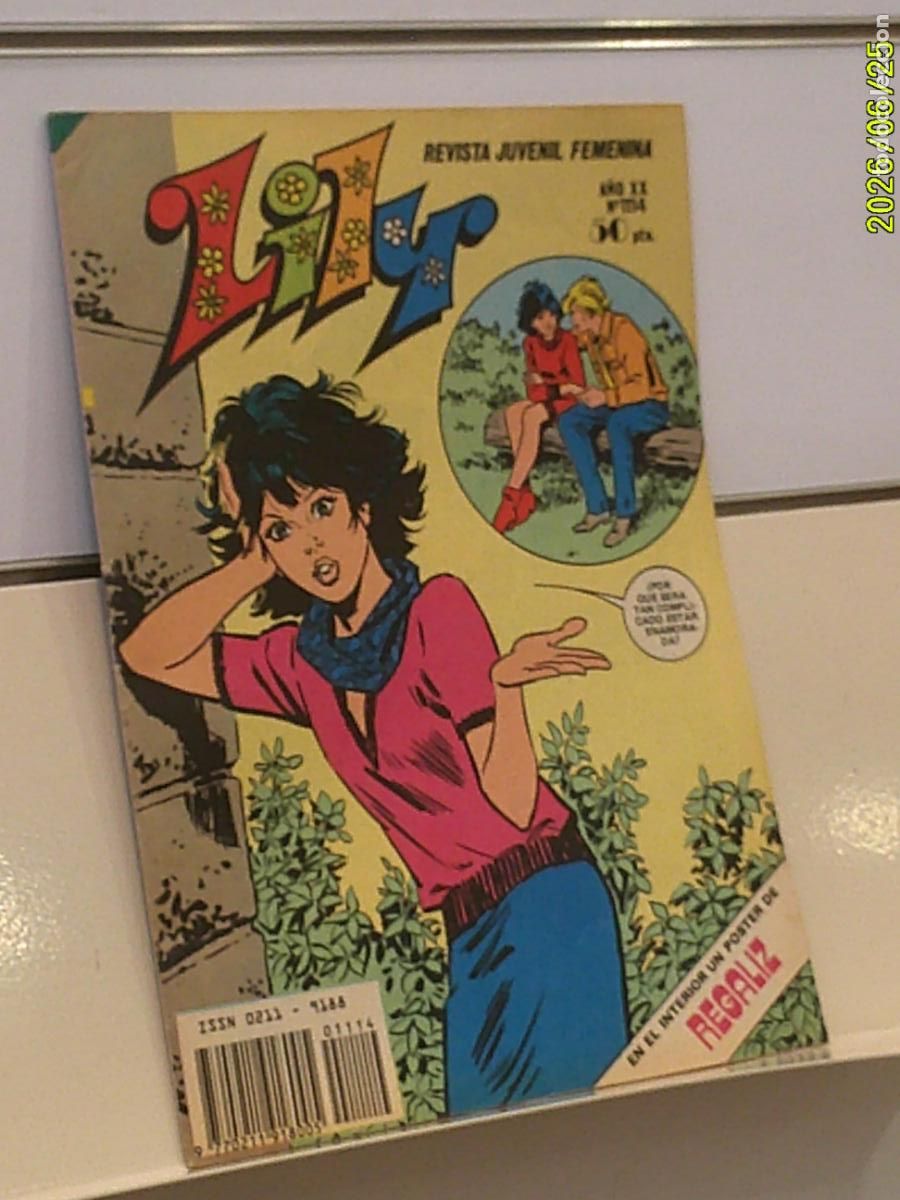 Tebeos: REVISTA JUVENIL FEMENINA LILY A&Ntilde;O XX N&ordm; 1114 INCLUYE POSTER DE REGALIZ - BRUGUERA