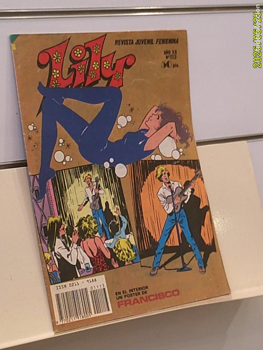 Tebeos: REVISTA JUVENIL FEMENINA LILY A&Ntilde;O XX N&ordm; 1113 INCLUYE POSTER DE FRANCISCO - BRUGUERA