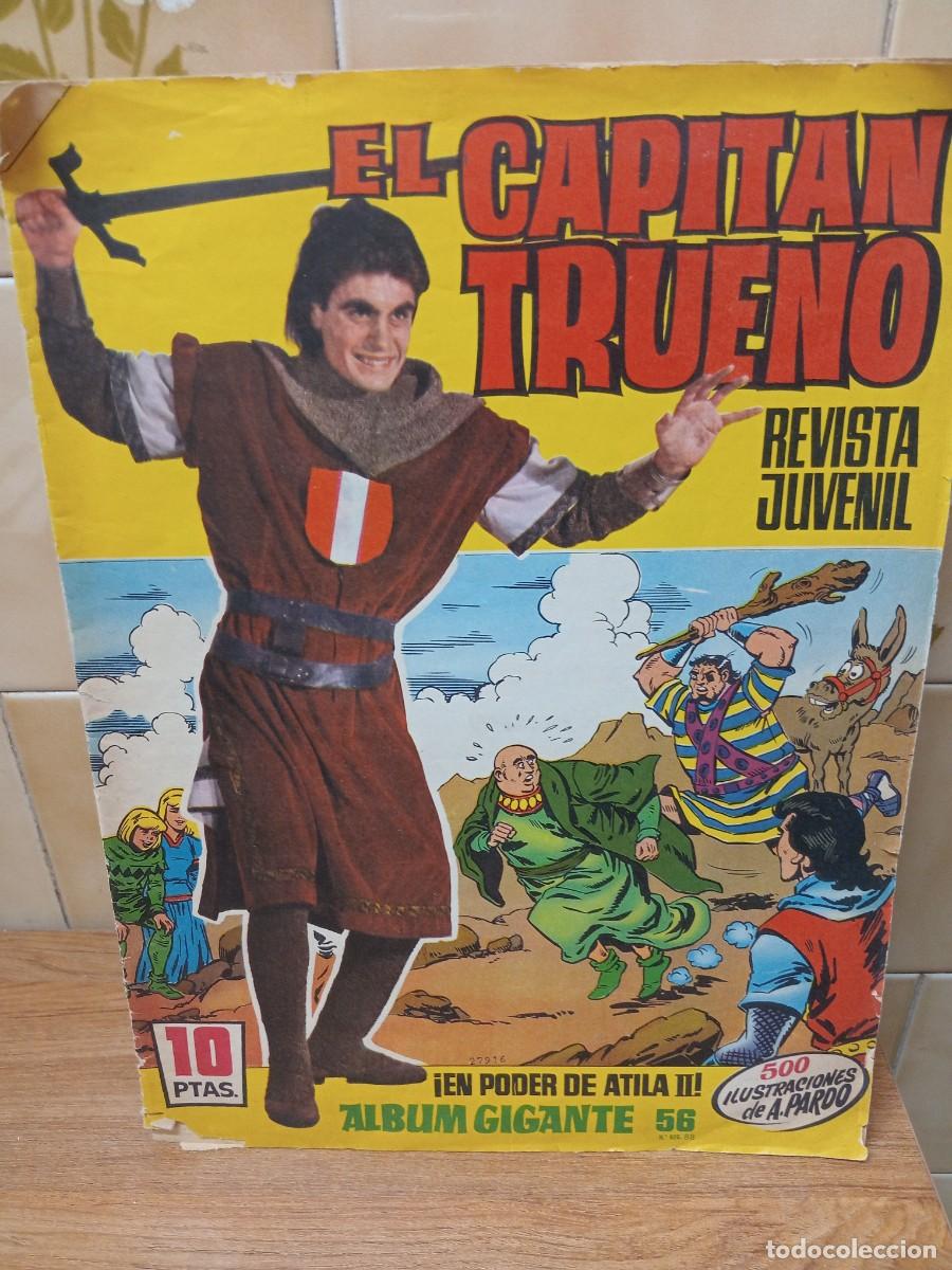Tebeos: EL CAPITAN TRUENO ALBUM GIGANTE - N&ordm; 56 - BRUGUERA